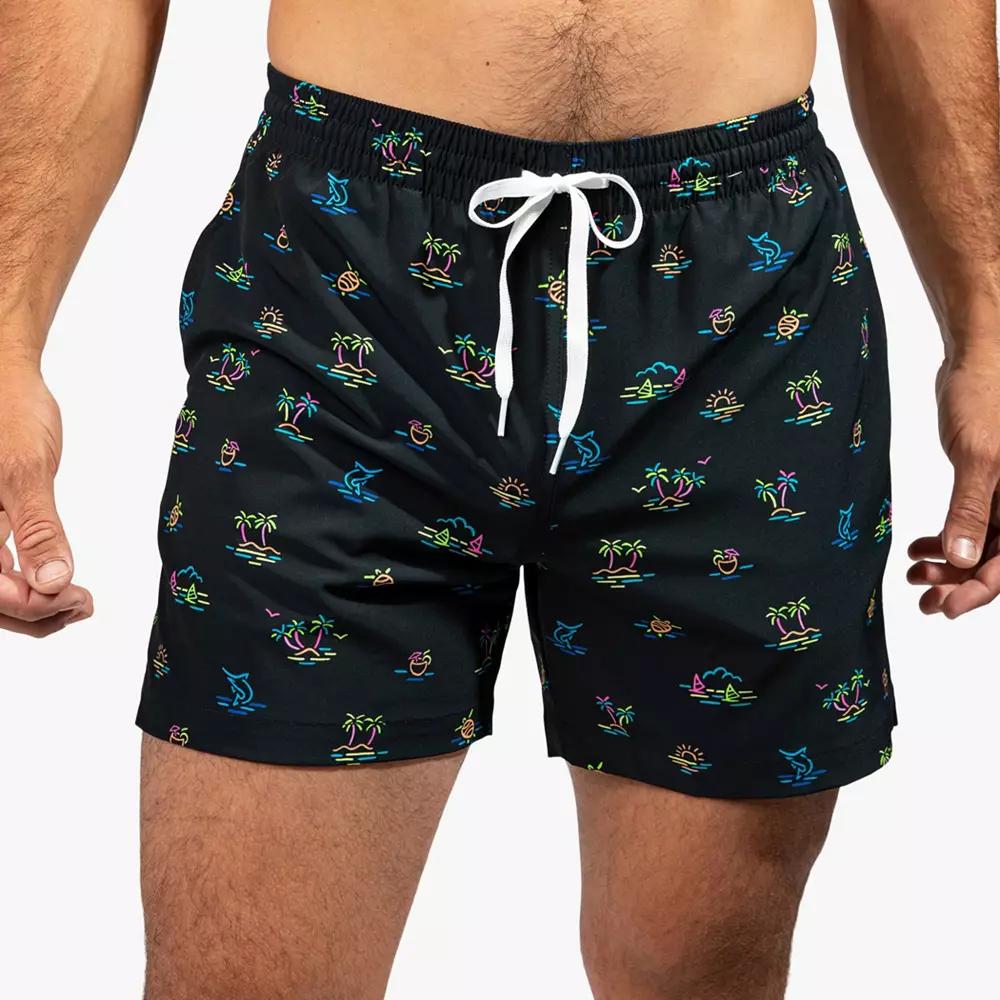 Men's Chubbies 5.5" Swim Trunks, Size: XXL, Black Product Image