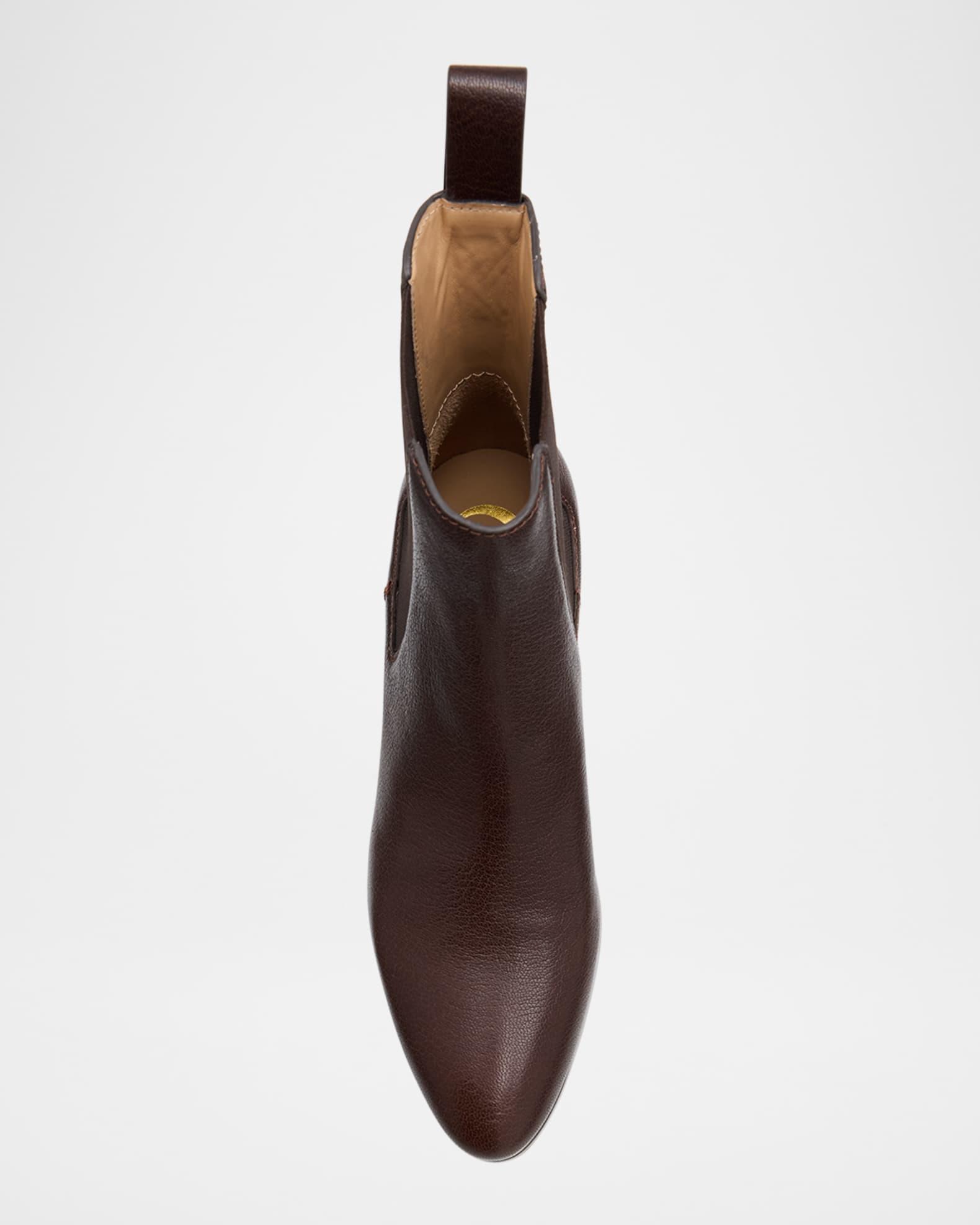 Ella Leather Chelsea Booties Product Image