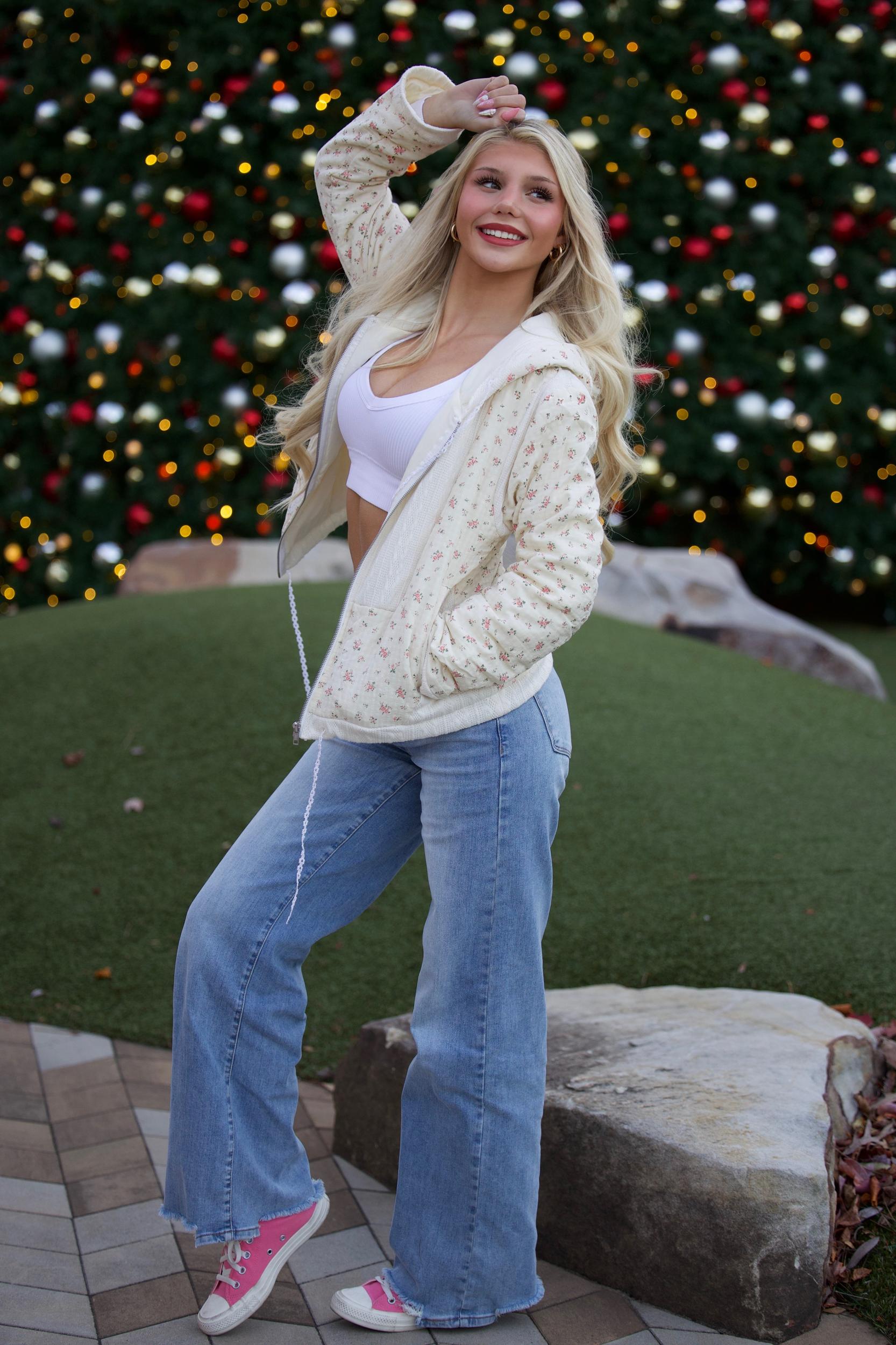 Flower Avenue Quilted Jacket Product Image