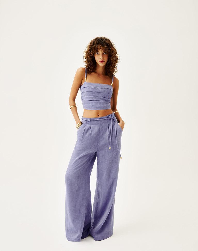 Cassia Pants - Sapphire Product Image