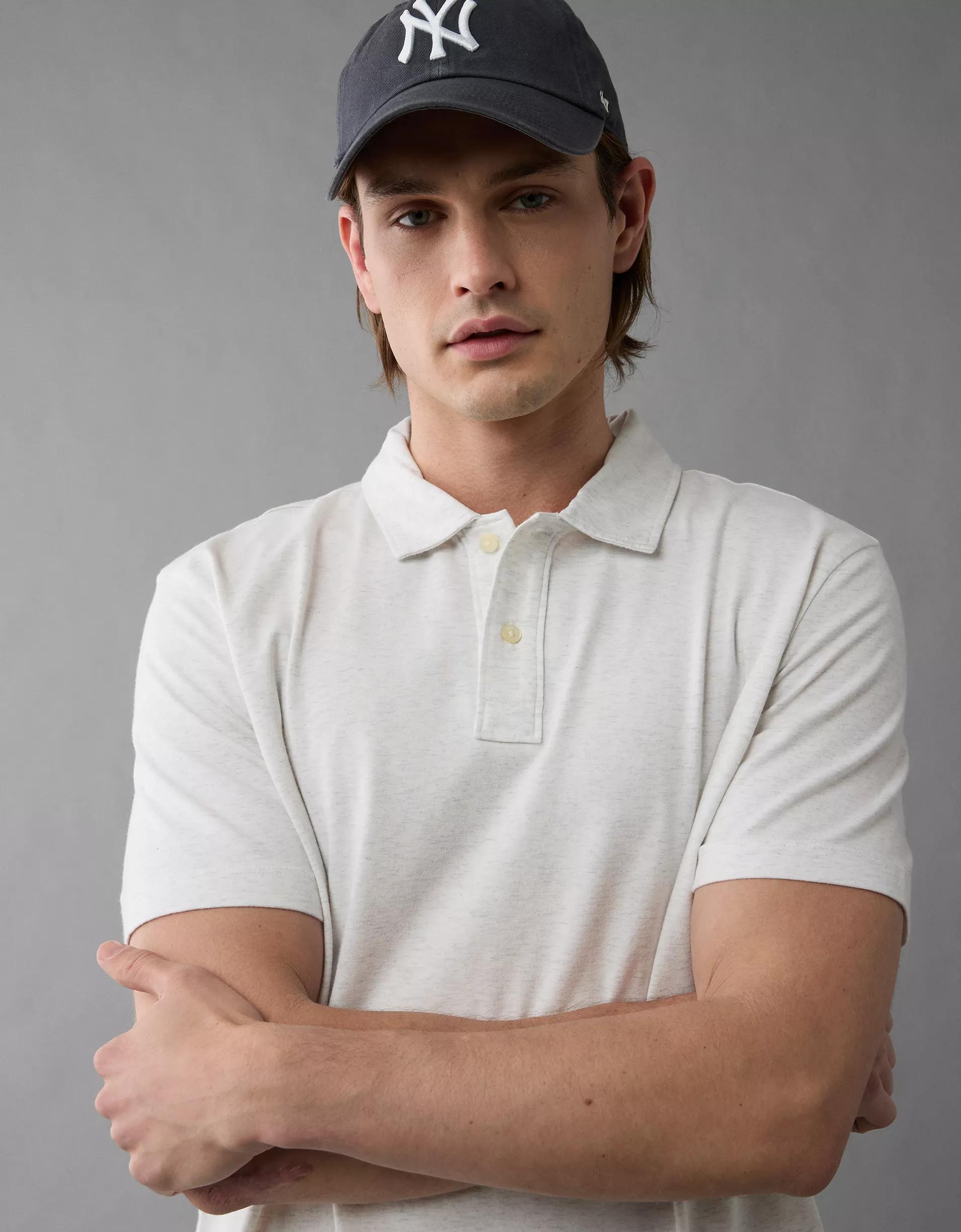 AE 24/7 Club Logo Polo Shirt Product Image