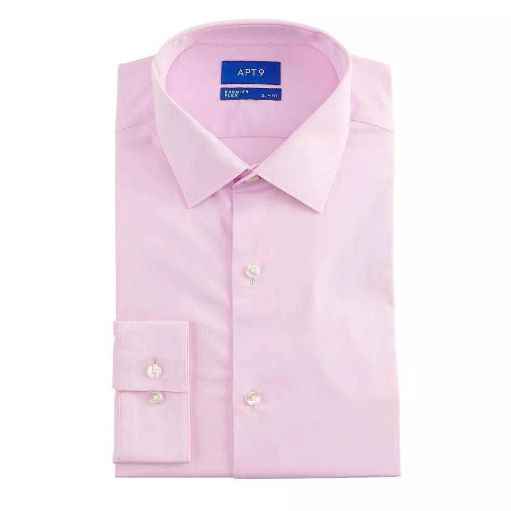 Men's Apt. 9® Premier Flex Extra-Slim Fit Dress Shirt,  Product Image