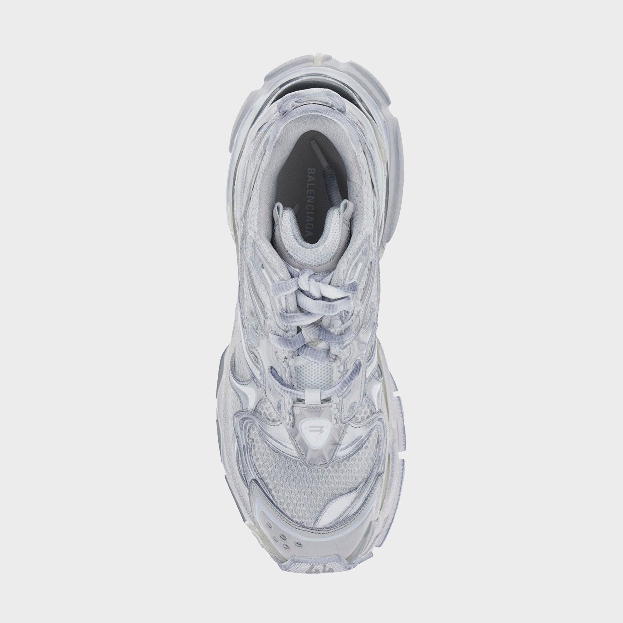 Balenciaga Runner 2 - White / Silver / Grey Male Product Image