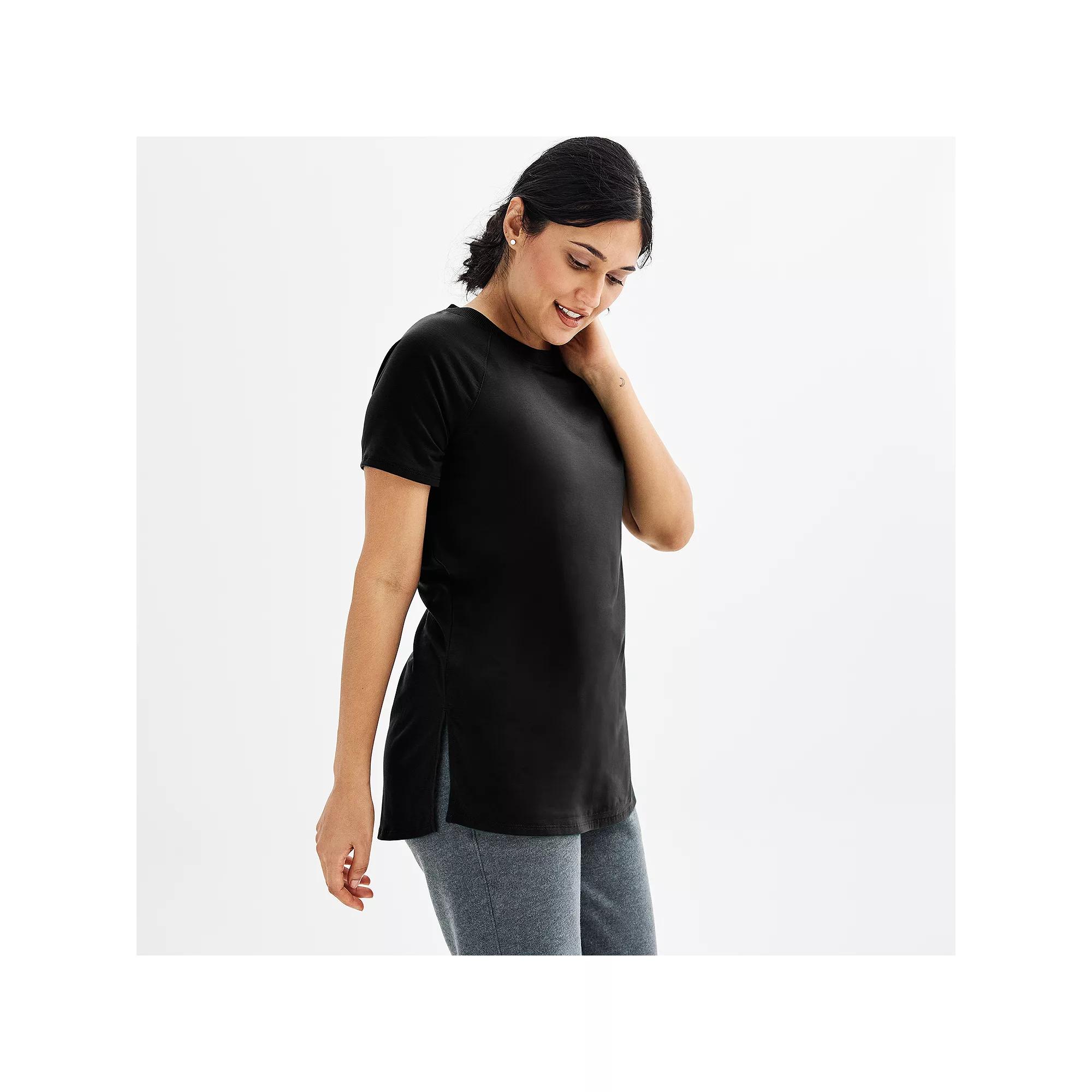 Women's Tek Gear® Essential Short Sleeve Tunic Tee,  Product Image