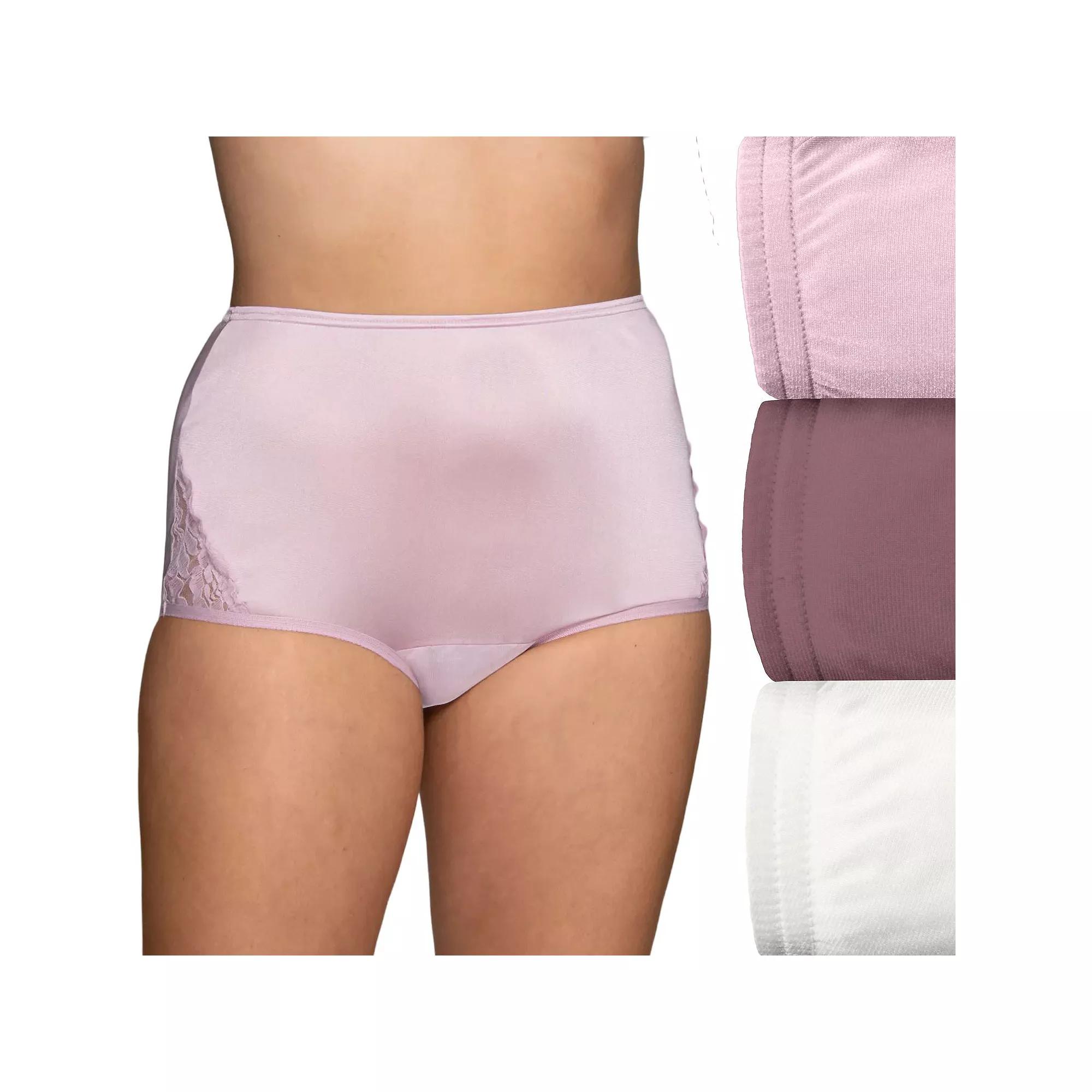 Women's Vanity Fair Lingerie® Perfectly Yours 3-Pack Noveau Brief Panty Set 13011,  Product Image