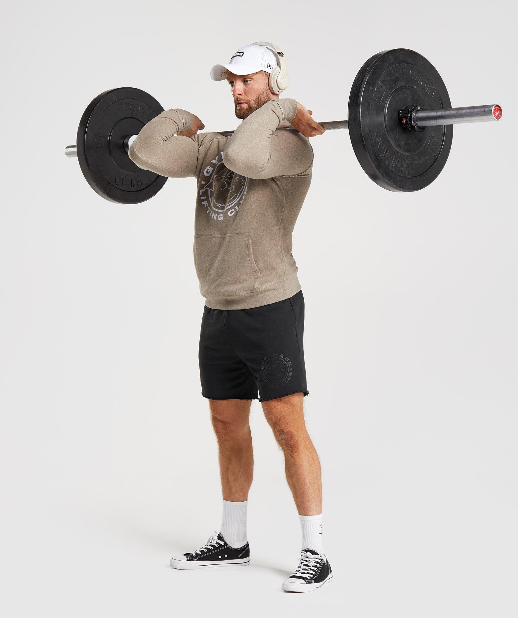 Gymshark Legacy Hoodie - Limestone Marl Male Product Image