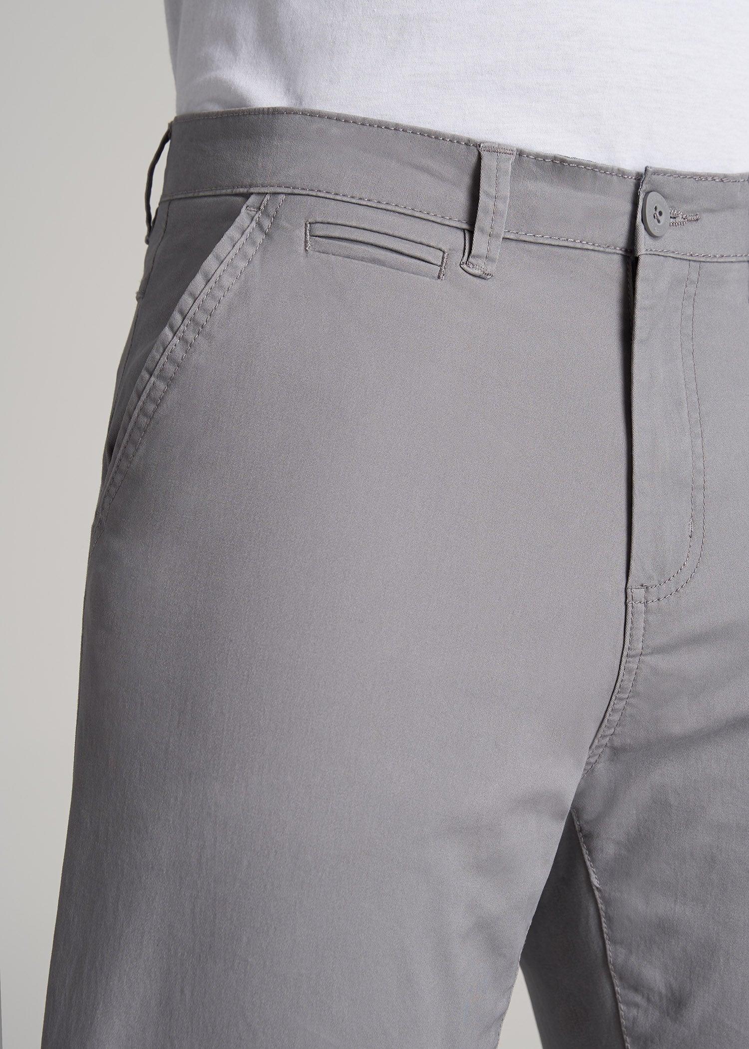 J1 STRAIGHT Leg Chinos for Tall Men in Chocolate Male Product Image