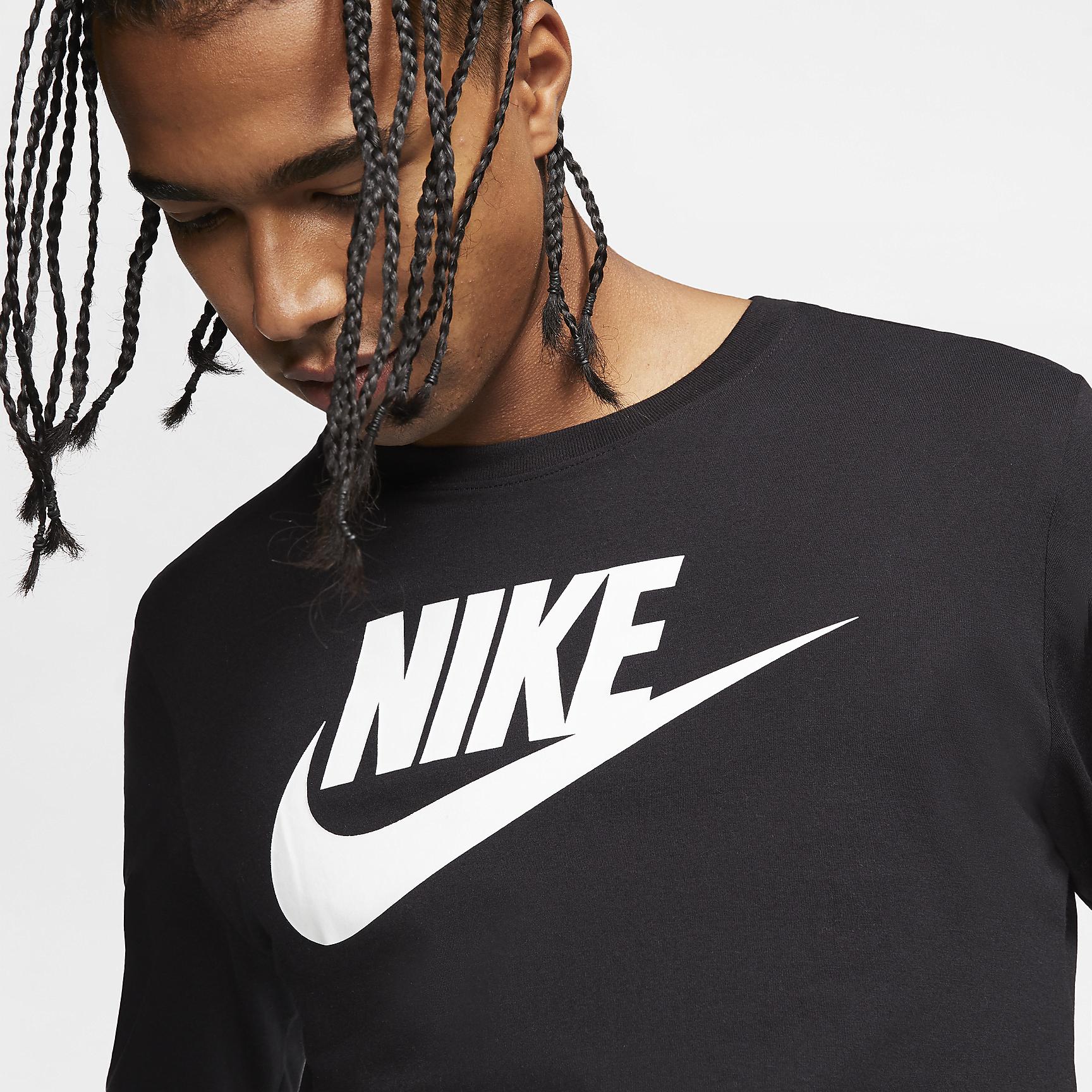 Mens Nike Sportswear Long-Sleeve T-Shirt | CI6291-010 Product Image
