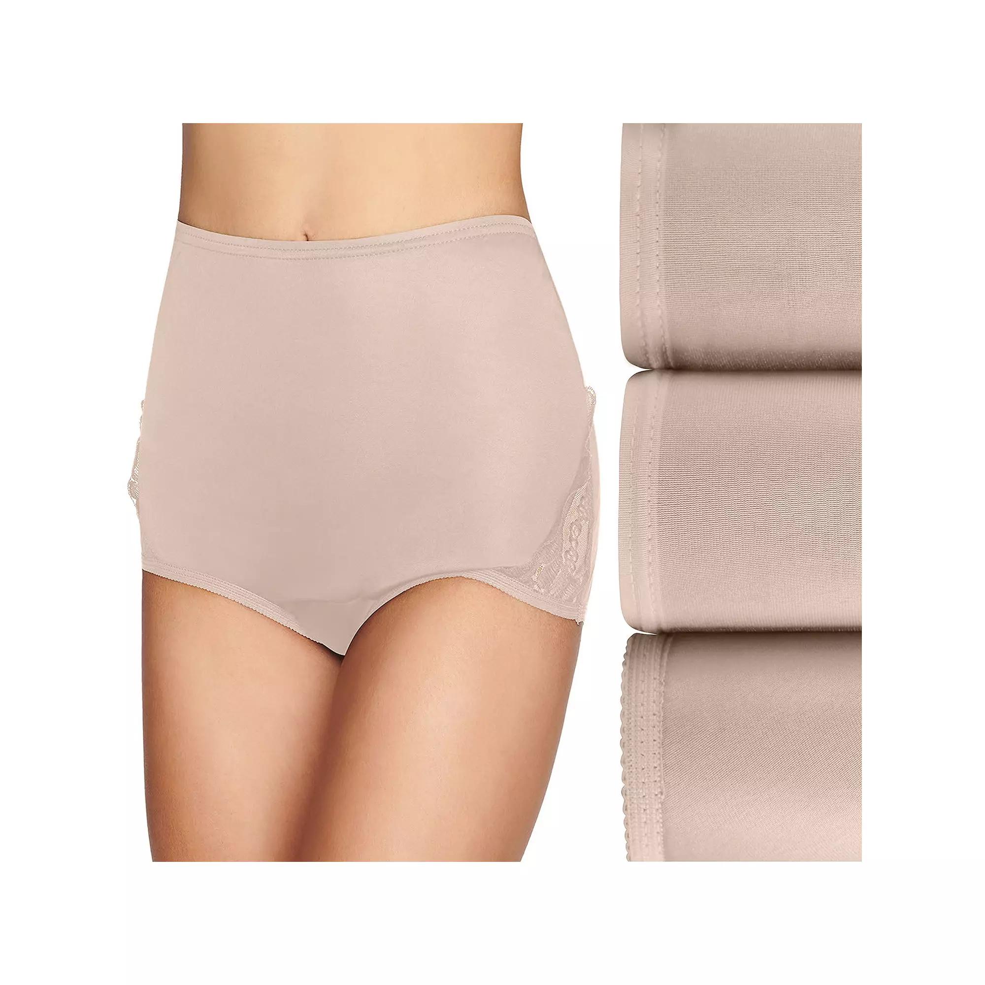 Women's Vanity Fair Lingerie® Perfectly Yours 3-Pack Noveau Brief Panty Set 13011,  Product Image