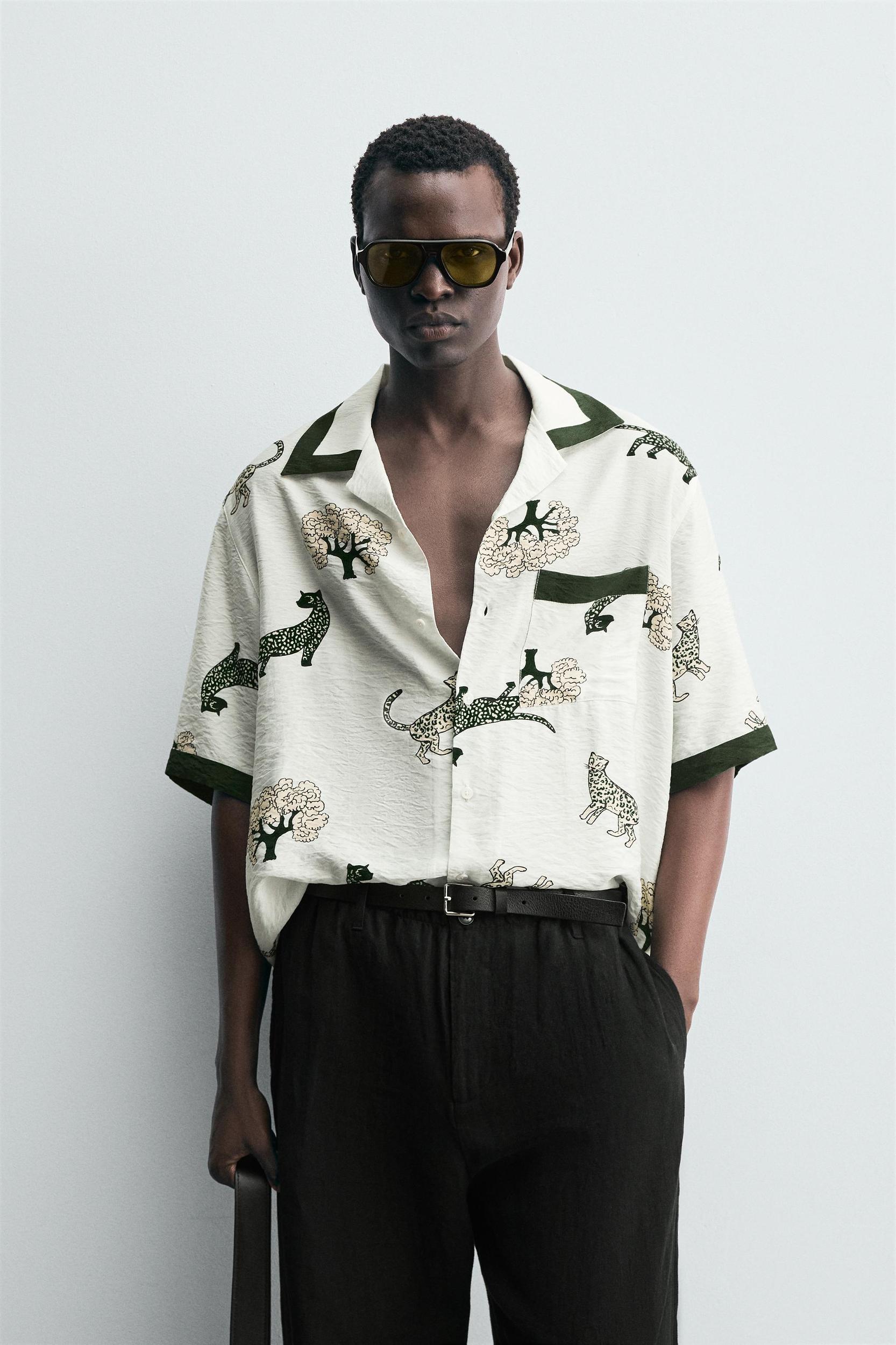 ANIMAL PRINT SHIRT Product Image