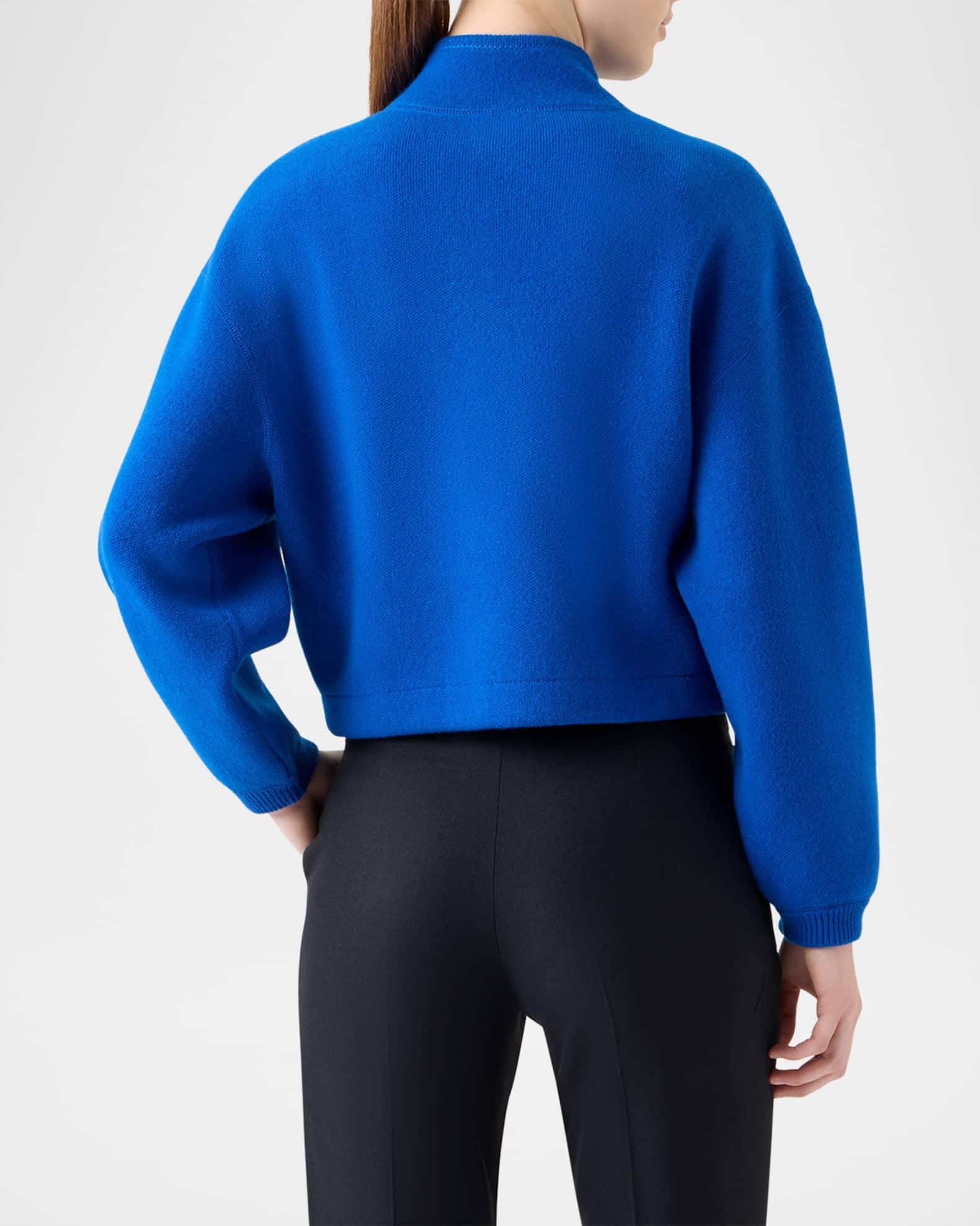 Cashmere Knit Zip Cardigan  Product Image
