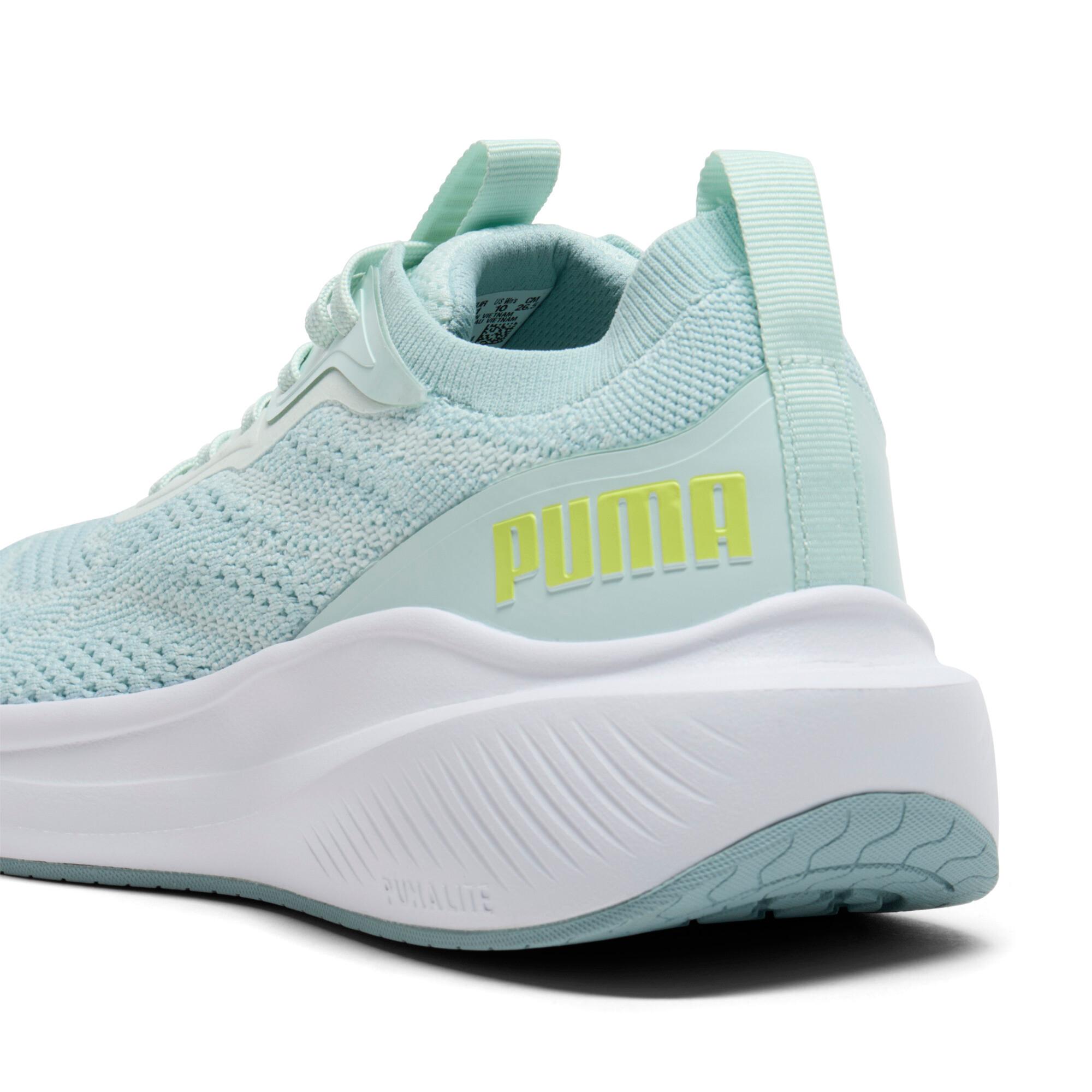 PUMA Skyrocket Lite Women's Running Shoes in Peaceful Blue/Lemon Sherbert Product Image