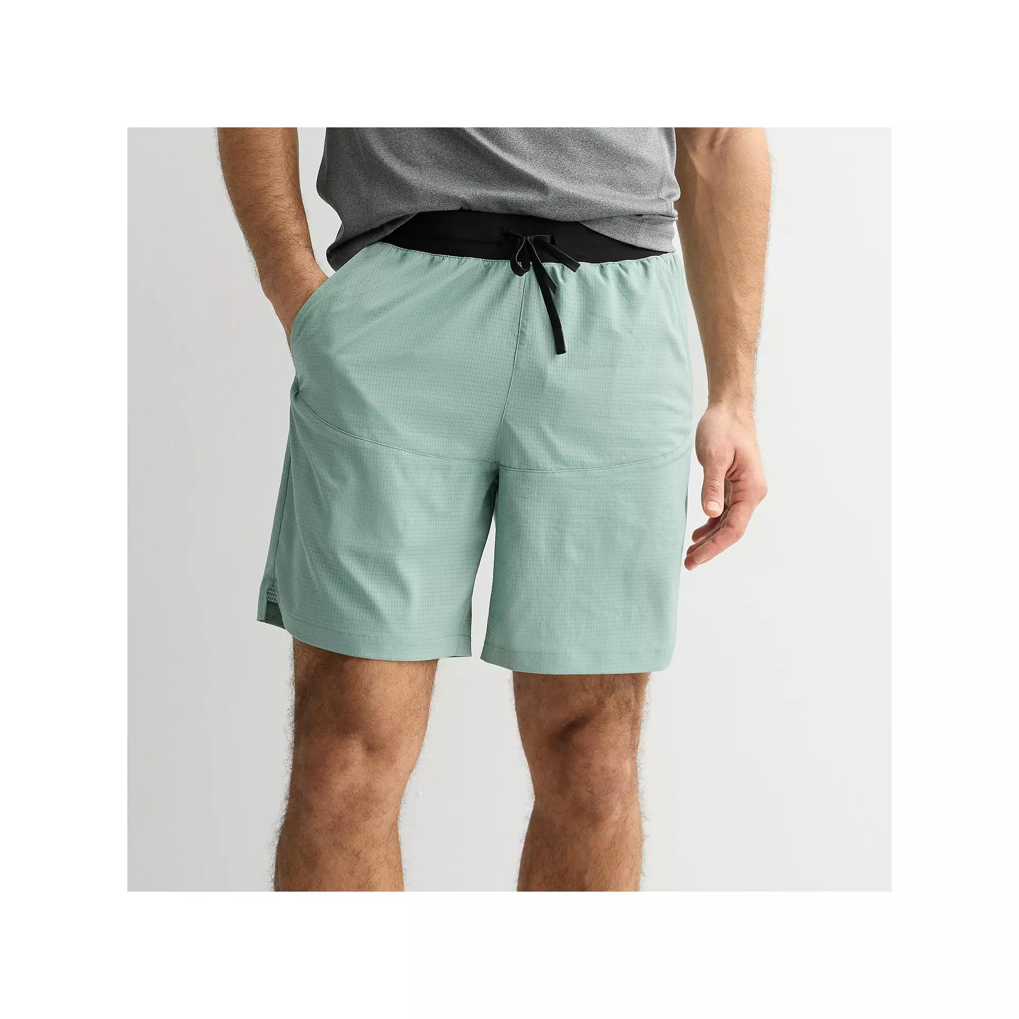 Men's Tek Gear 7-in. Lined Training Shorts, Size: XXL, Aspen Leaf Product Image