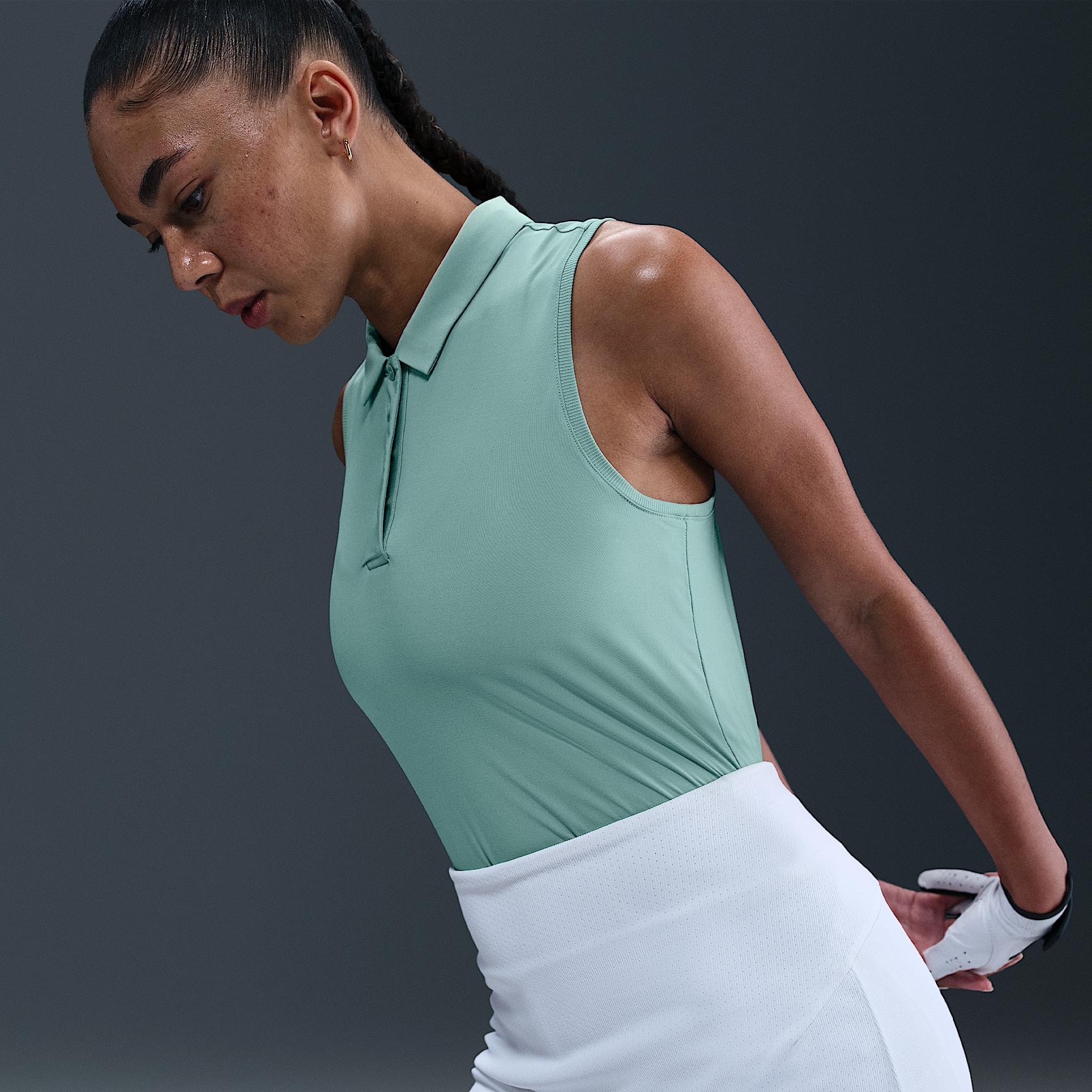 Nike Womens Victory Dri-FIT Sleeveless Polo | FQ1572-017 Product Image