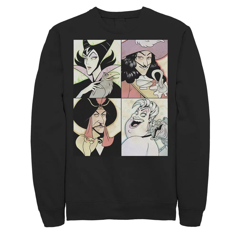 Disney Villains Maleficent, Captain Hook, Jafar, Ursula Men's Anime Sweatshirt,  Product Image