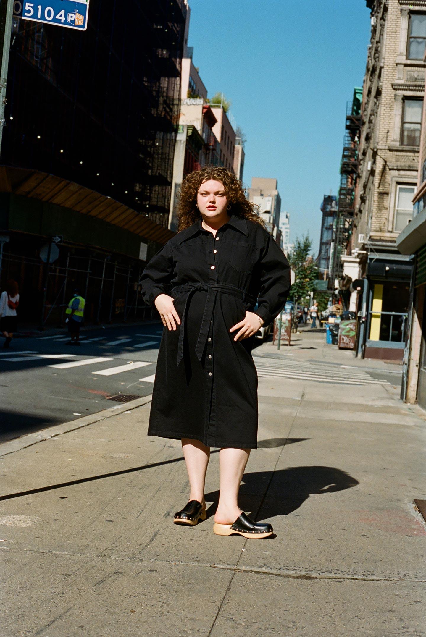 Jean Dress - Sable Product Image