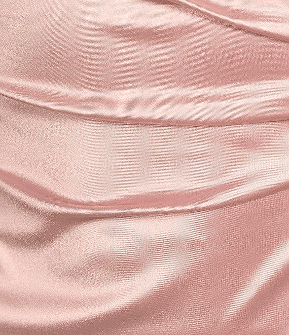 Honey and Rosie Center-Slit Midi Wrap Dress Product Image