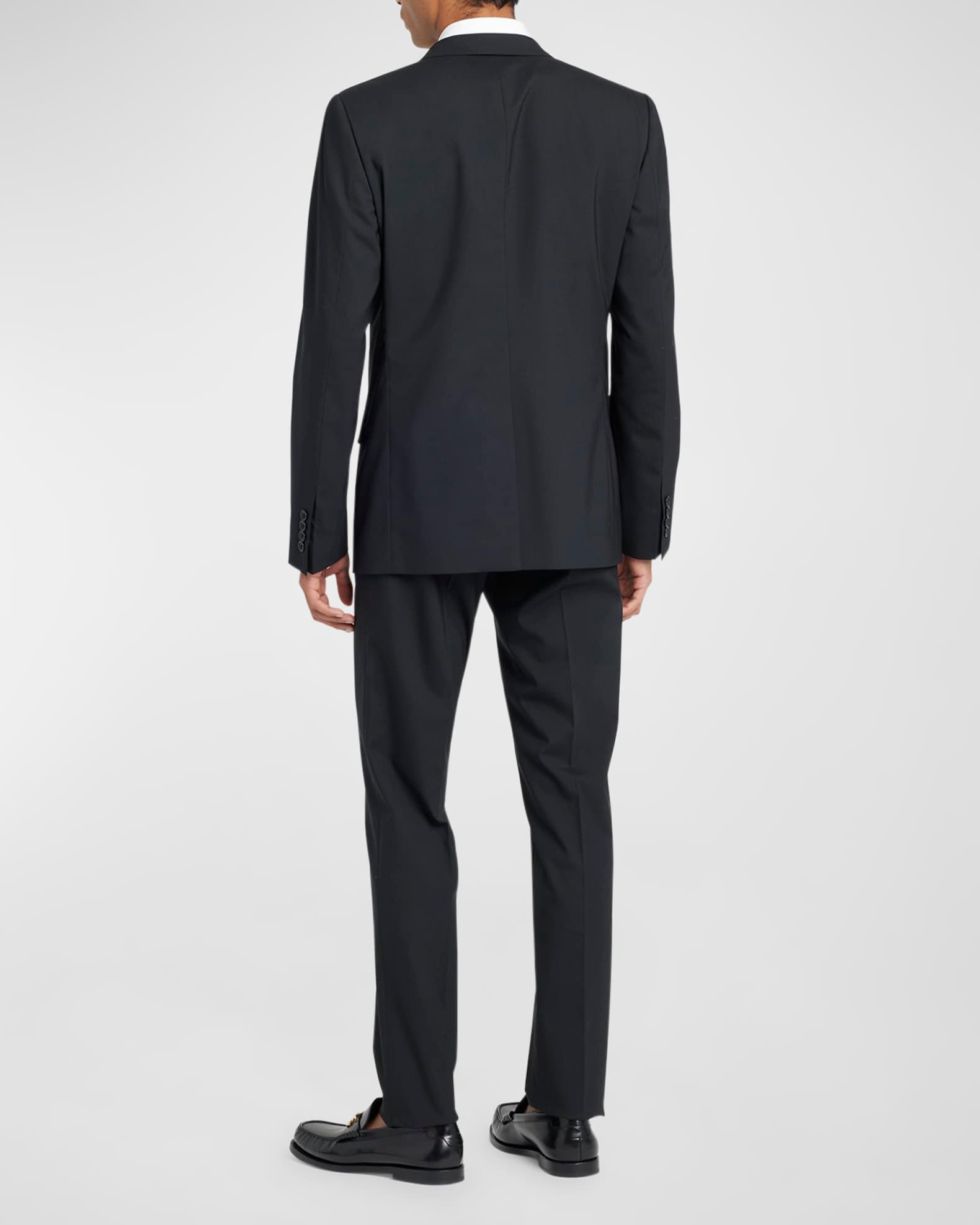 Men's Martini Solid Stretch Wool Suit Product Image