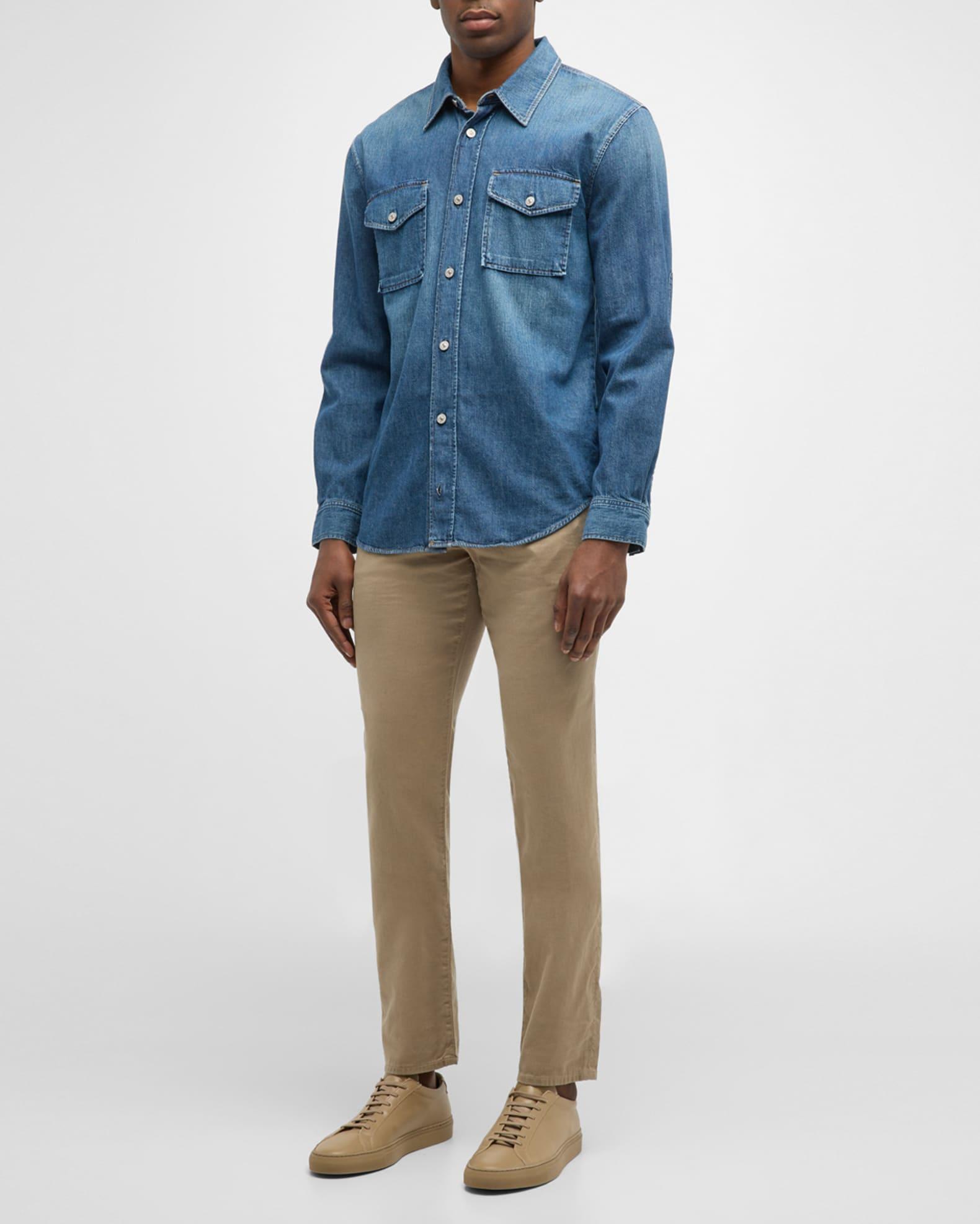 Men's Gage Stretch Linen-Cotton Pants Product Image