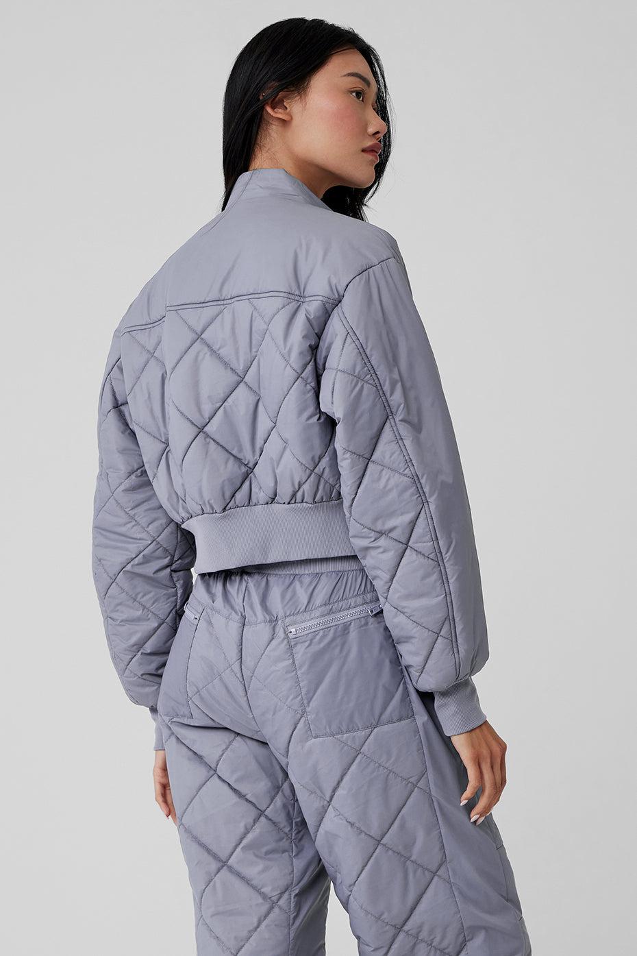 ALO | Snowrider Puffer Jacket Grey, Size: XS Product Image