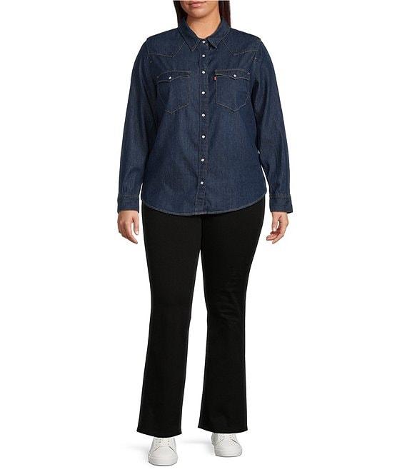 Levi's Plus Size Mid Rise Classic Bootcut Jeans Product Image