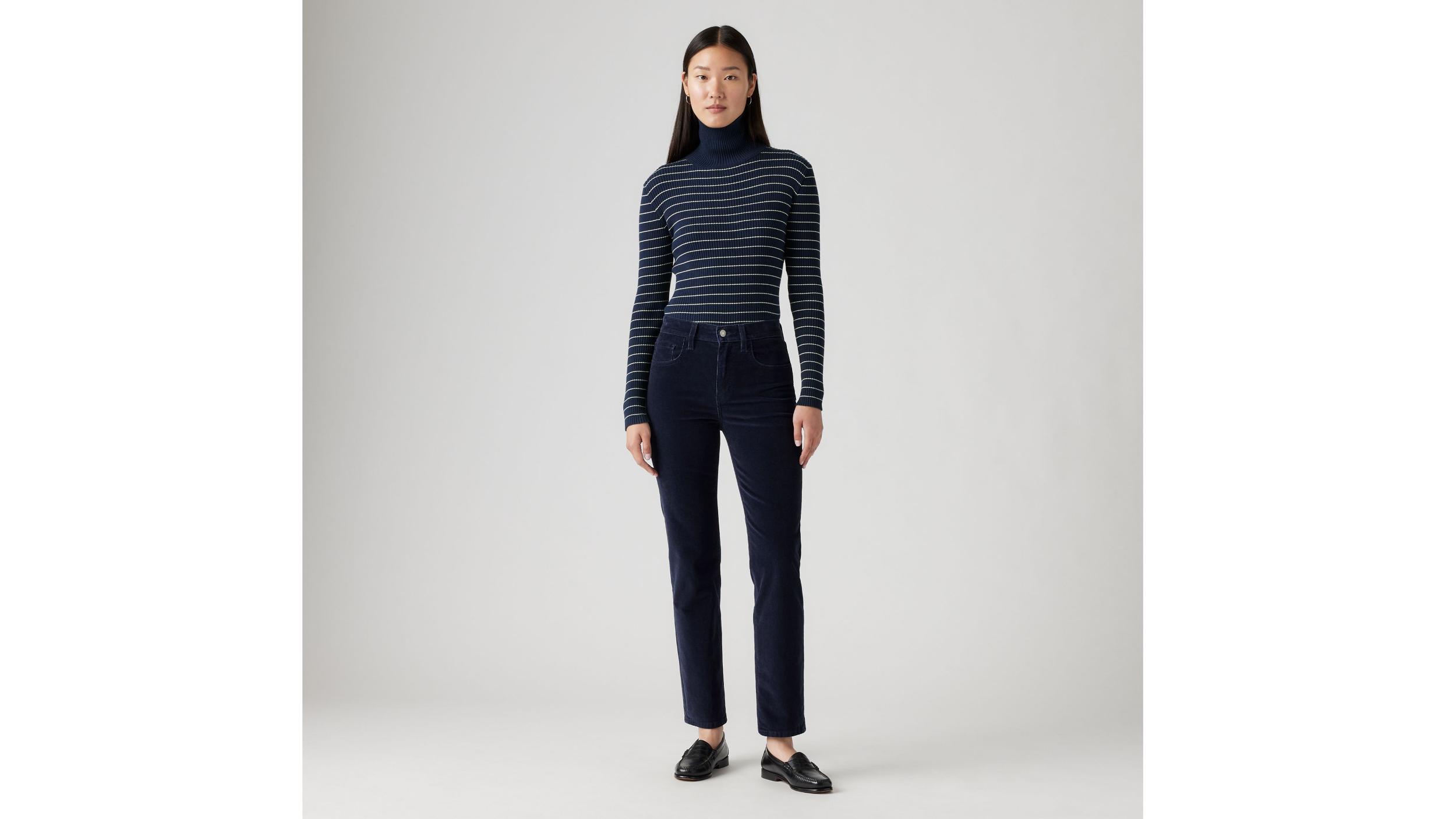 724 High Rise Straight Corduroy Women's Jeans Product Image