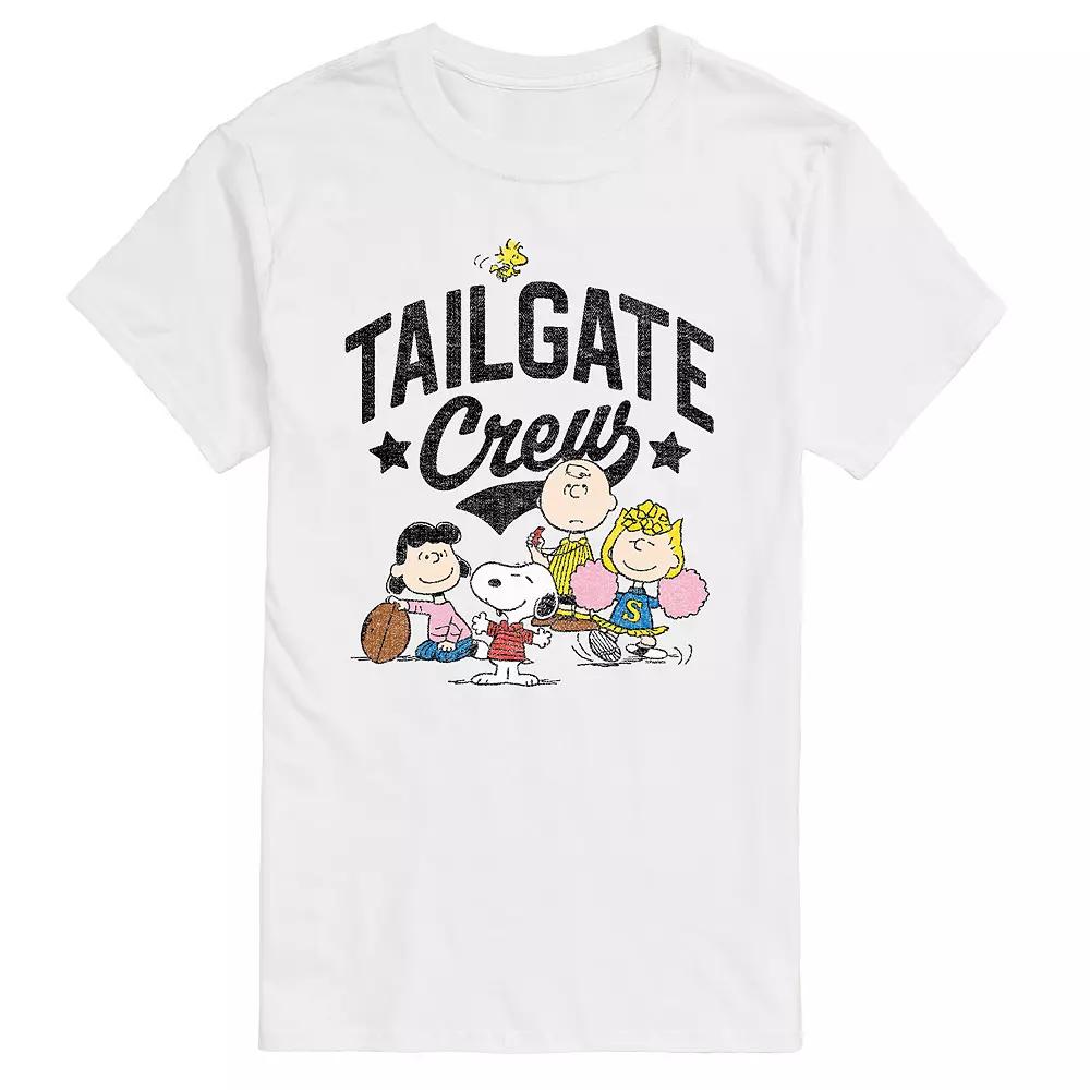 Big & Tall Peanuts Tailgate Crew Tee, Men's,  Product Image