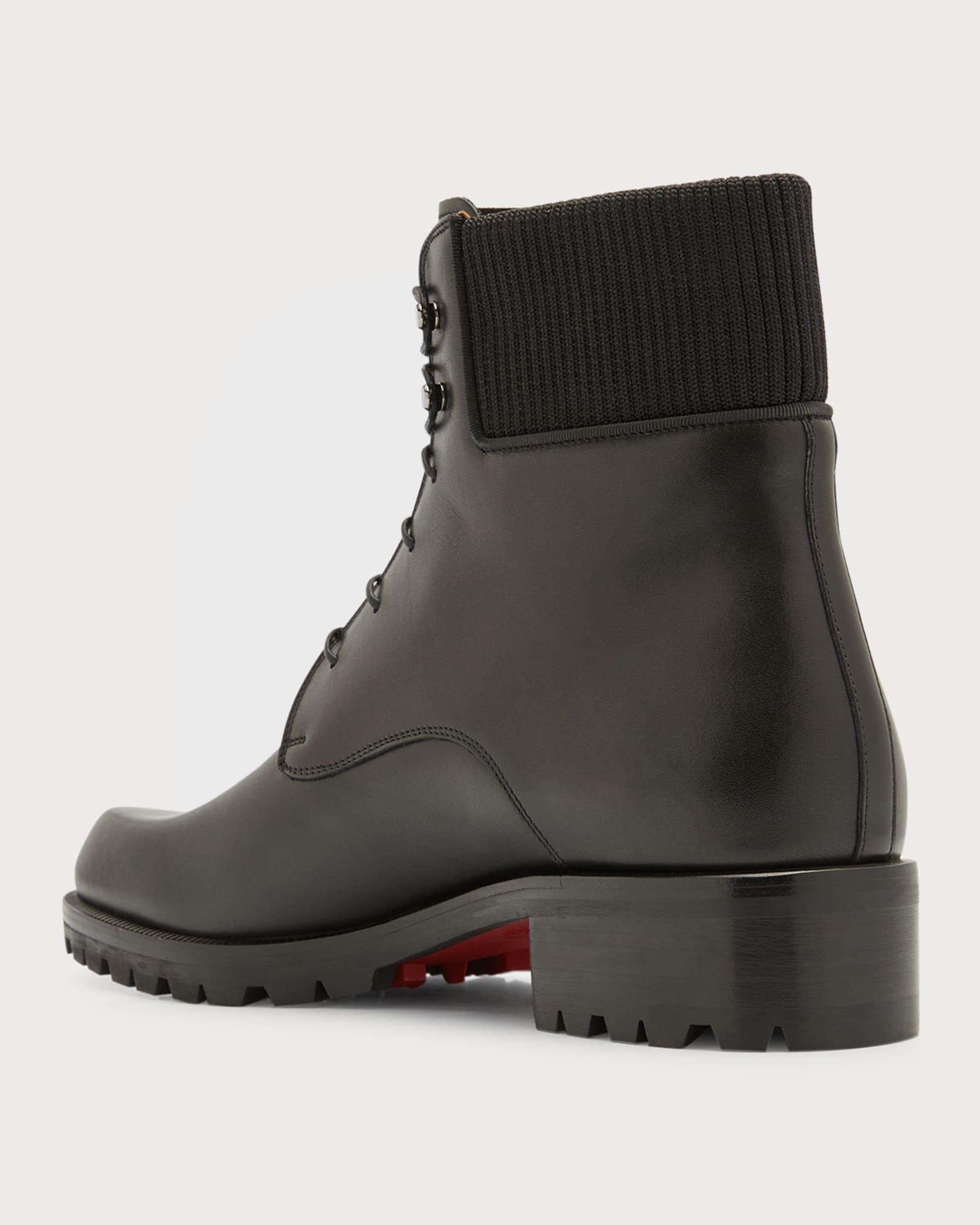 Mens Trapman Leather Boots Product Image
