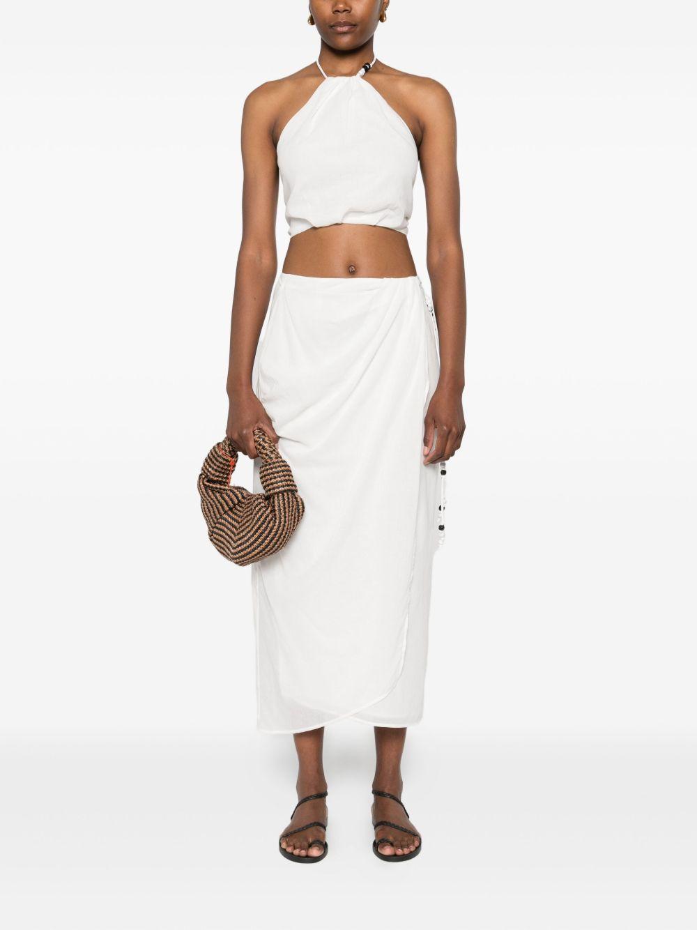 Azura halter-neck tie top Product Image