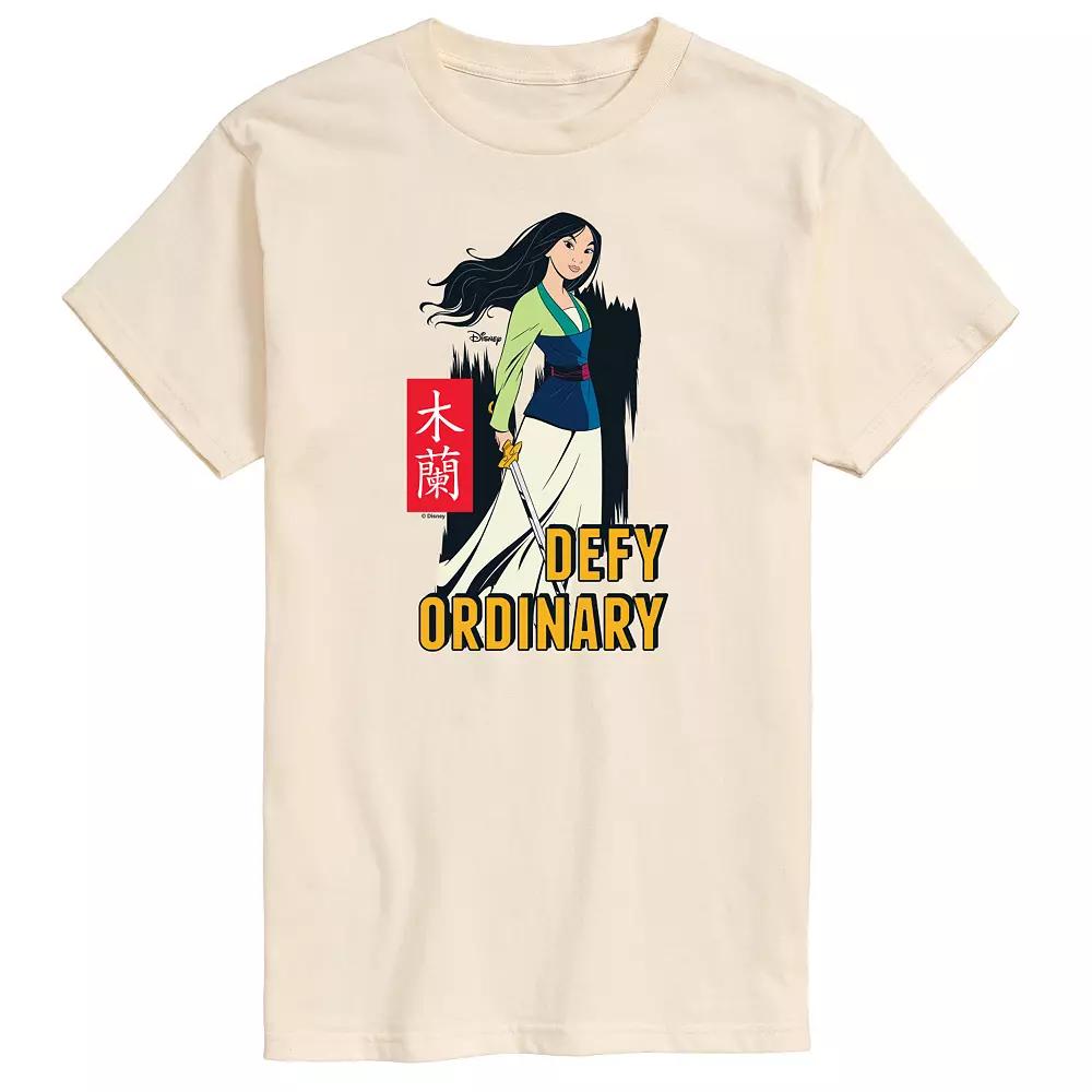 Disney's Mulan Men's Defy Ordinary Tee,  Product Image