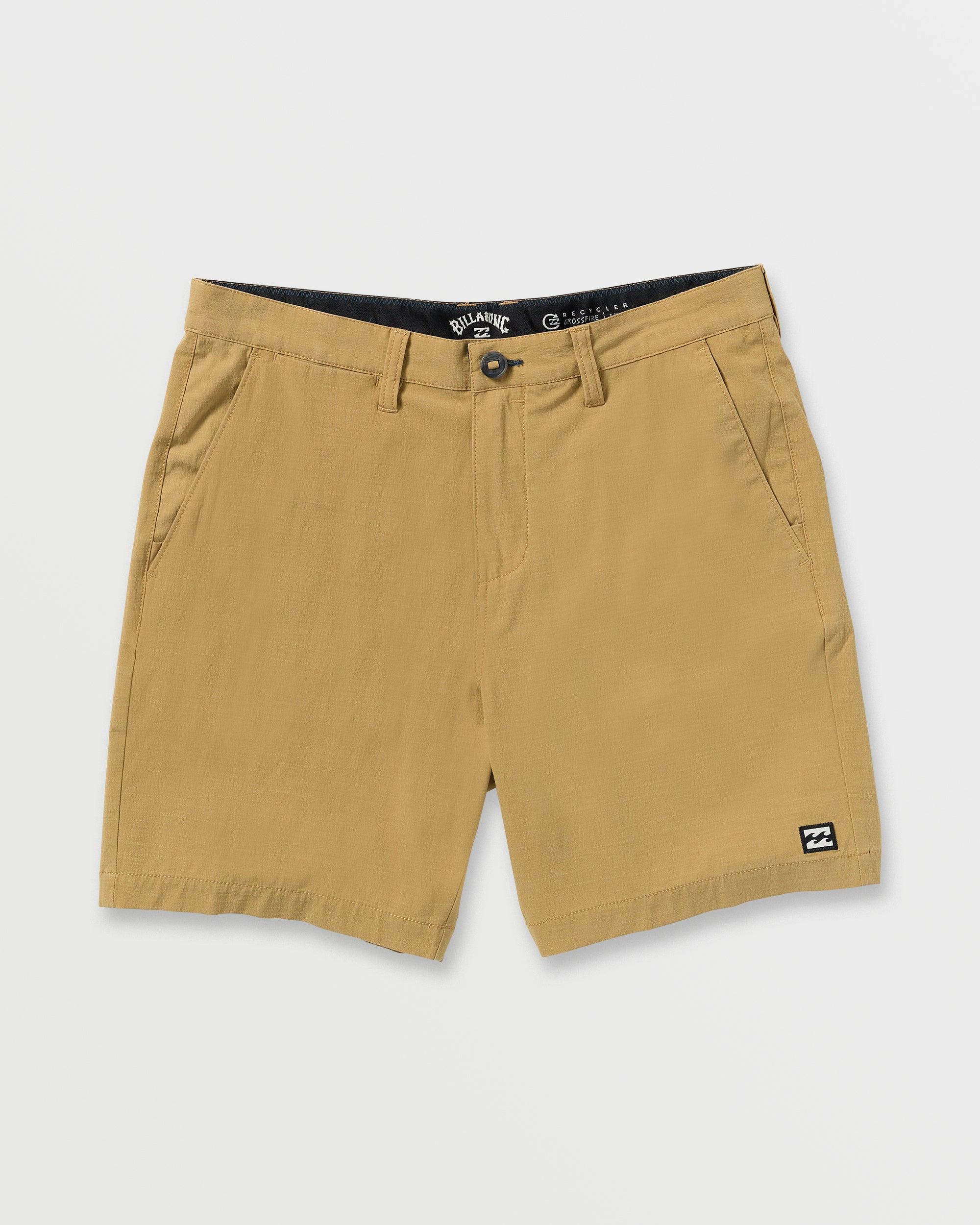 Crossfire Wave Wash Submersible 18" Hybrid Shorts - Khaki Male Product Image