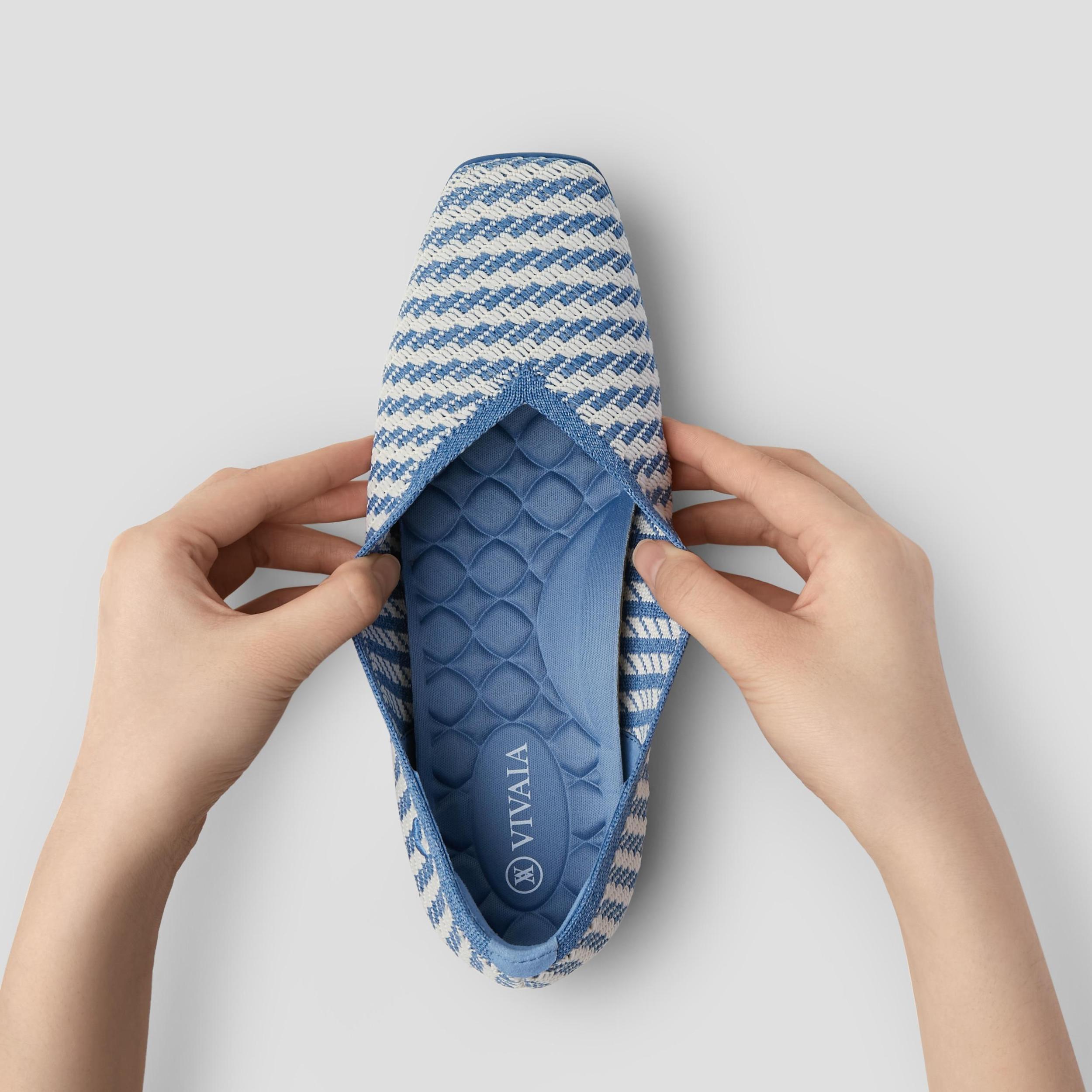 Lightweight Square-Toe V-Cut Flats (Margot Walker) Product Image