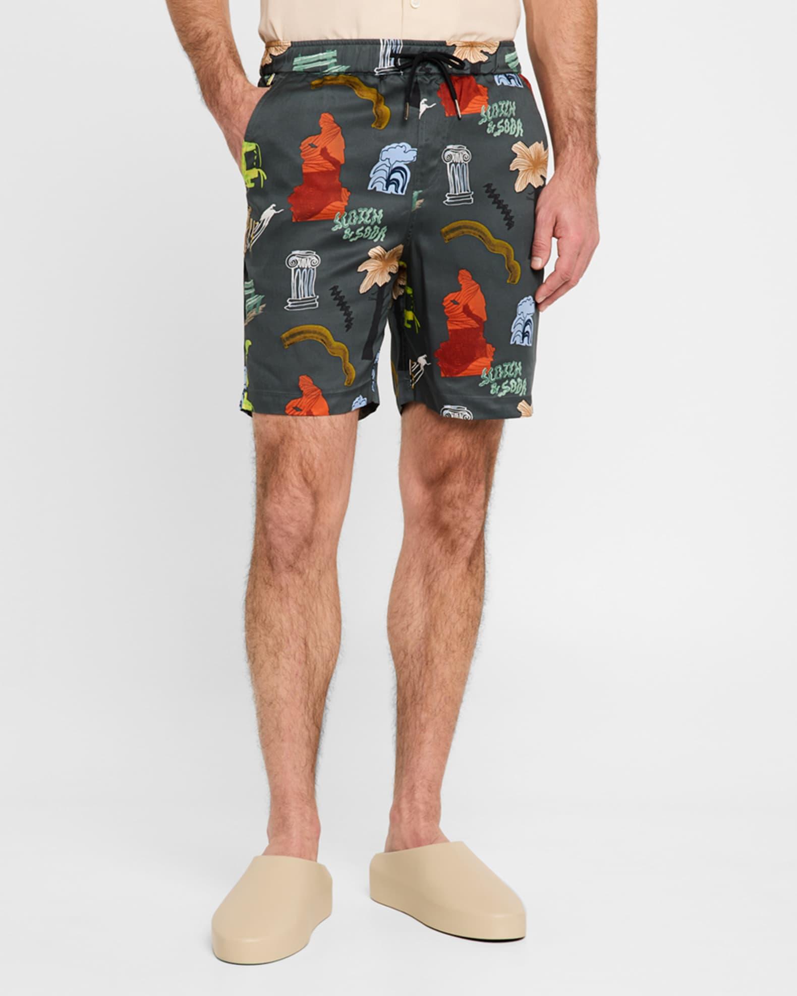 Men's Fave Printed Bermuda Shorts Product Image