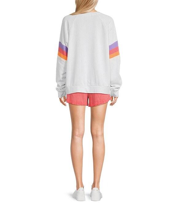 Rip Curl Las Dalias Raglan Sleeve Fleece Sweatshirt Product Image