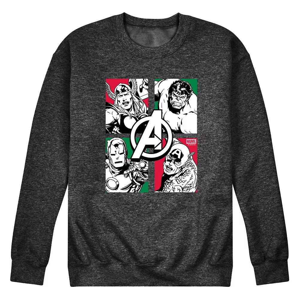 Men's The Avengers Christmas Fleece Sweatshirt,  Product Image