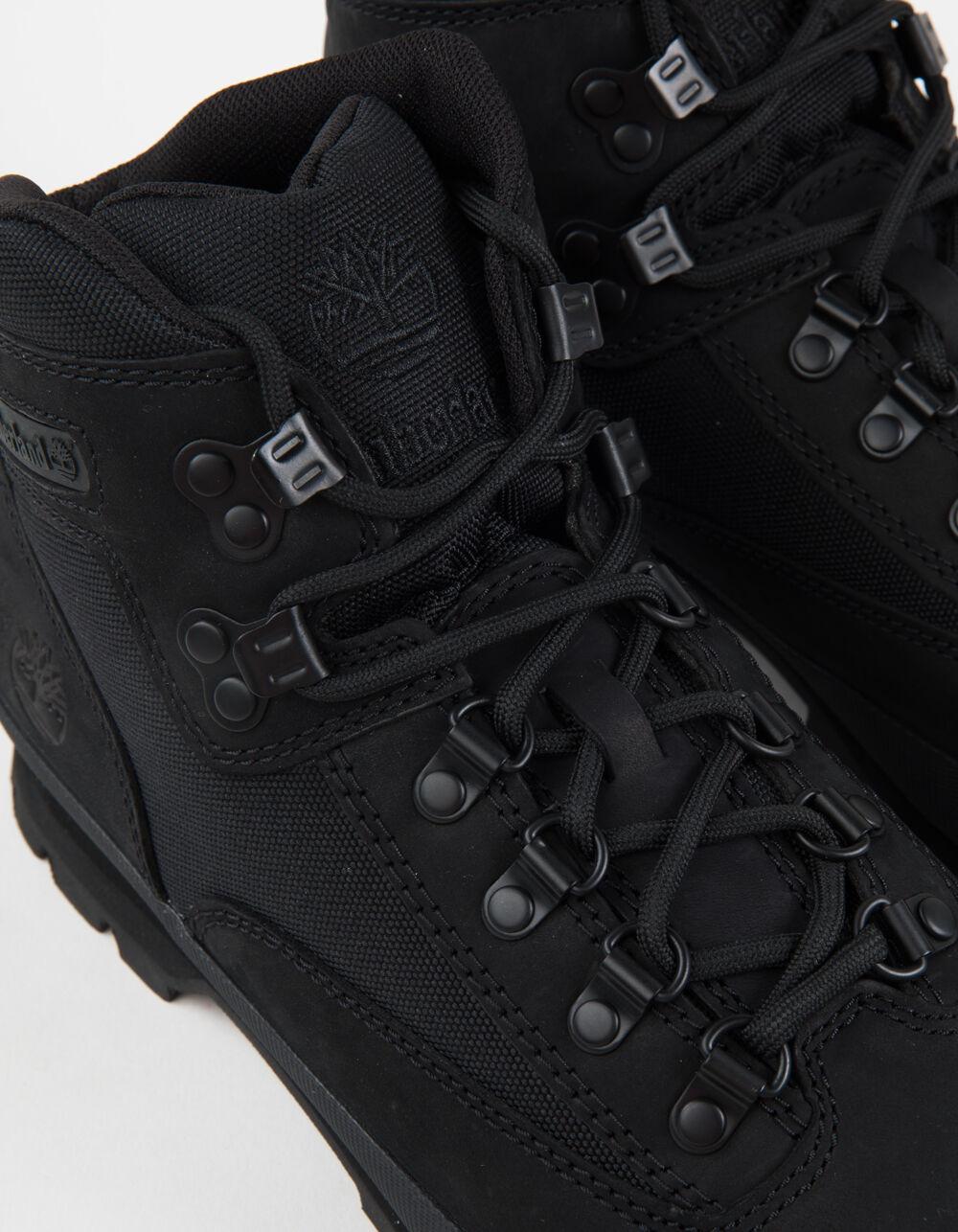 TIMBERLAND Euro Hiker Mens Mid Lace-Up Boots - BLACK Product Image