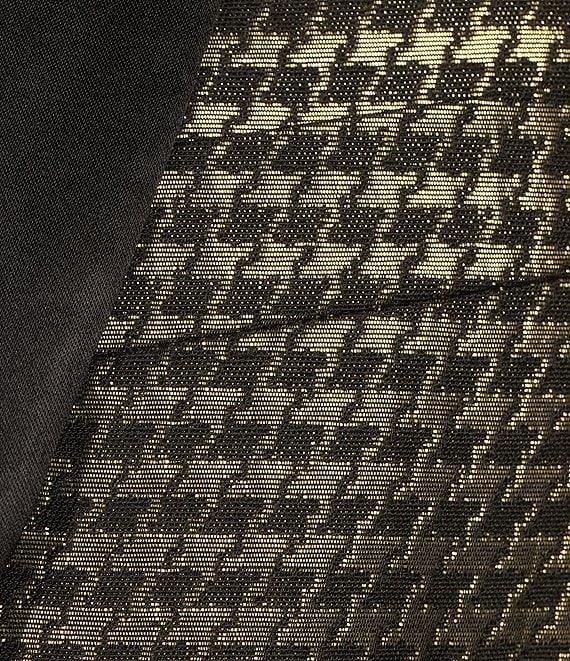 Tre Vero Modern Fit Metallic Jacquard Pattern Tuxedo Sport Coat Product Image