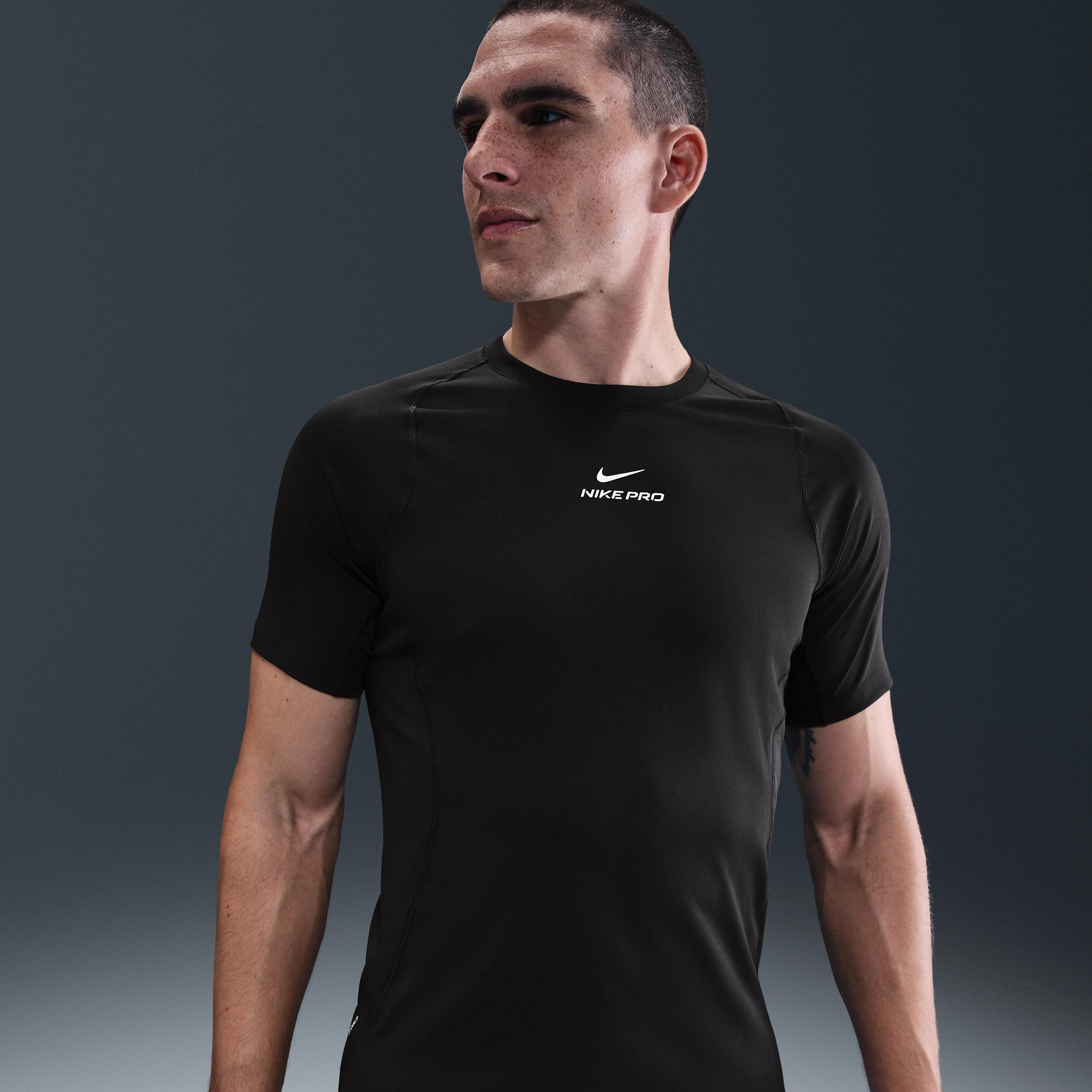 Mens Nike Pro Training Dri-FIT Short-Sleeve Top | HV0409-551 Product Image