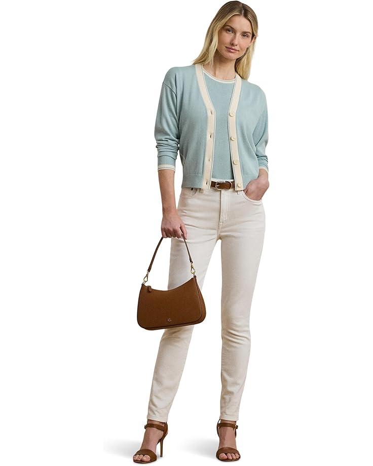 Beaded-logo Cotton Jersey Tee Product Image