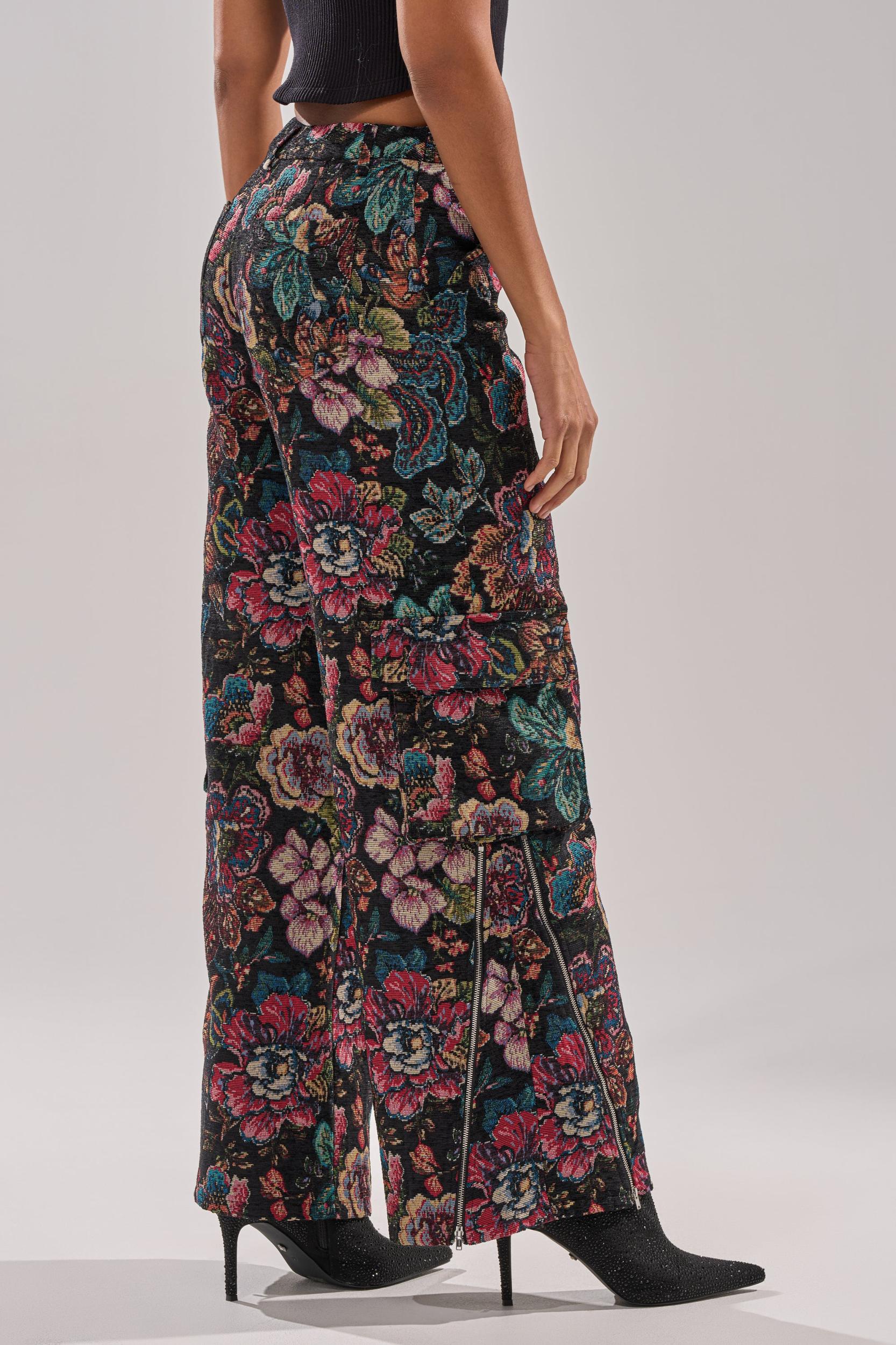 PRETTY LITTLE LADY BROCADE TROUSER Product Image