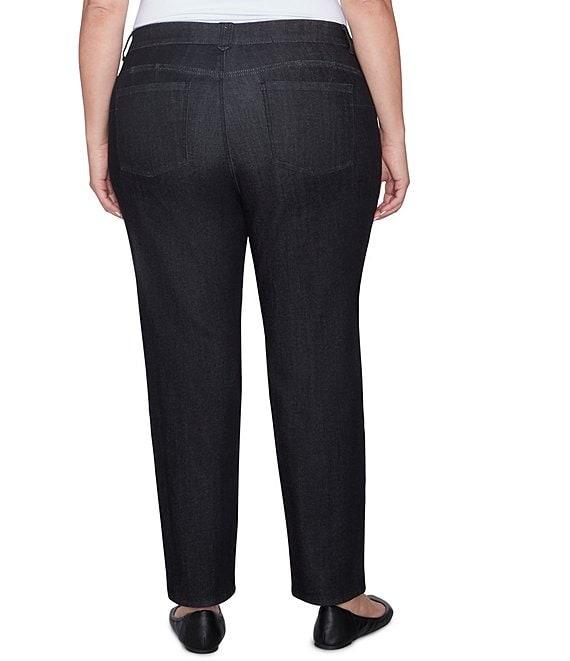 Ruby Rd. Plus Size Soft Denim Pull-On Boot-Cut Jeans Product Image