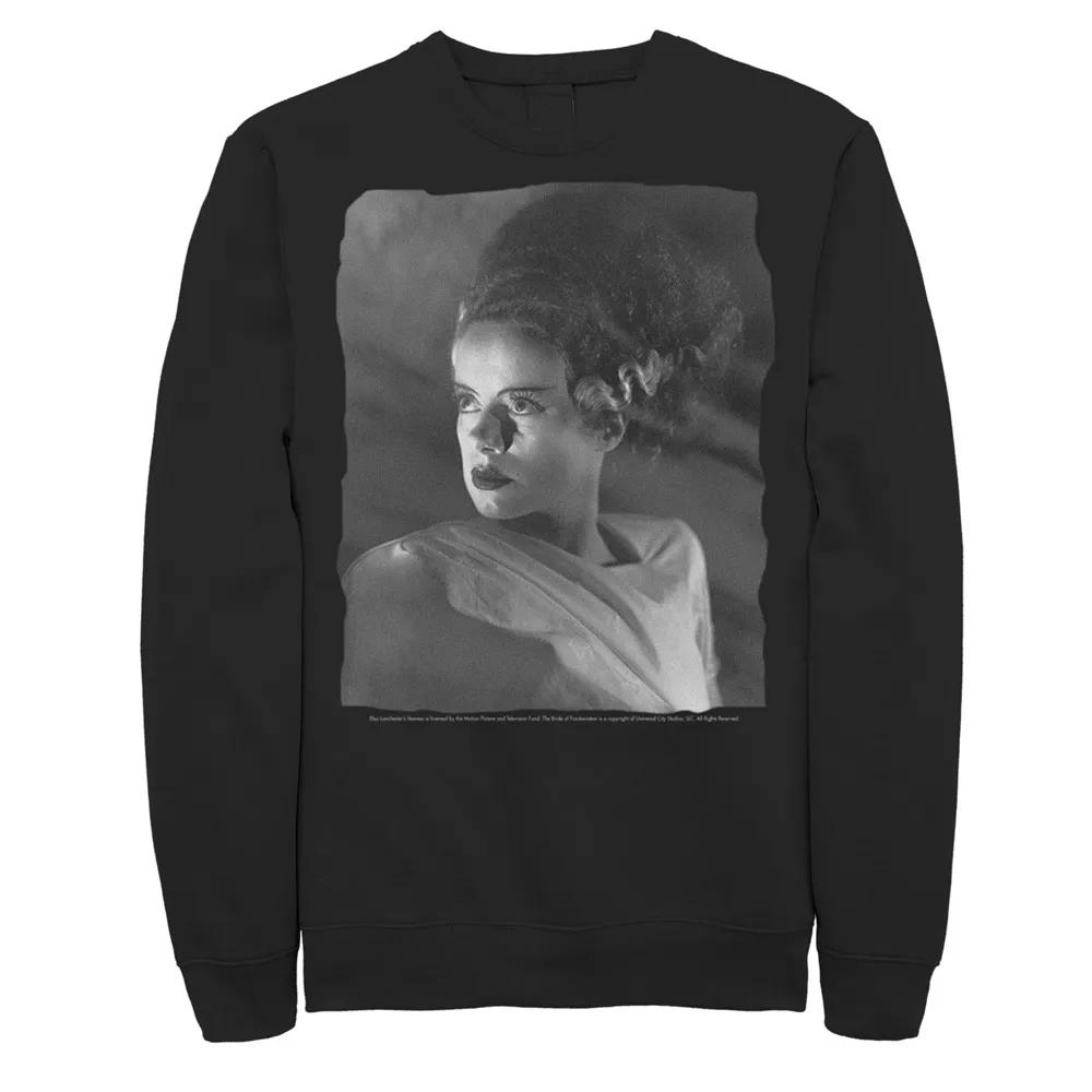Men's Universal Monsters Bride Of Frankenstein Classic Portrait Sweatshirt,  Product Image
