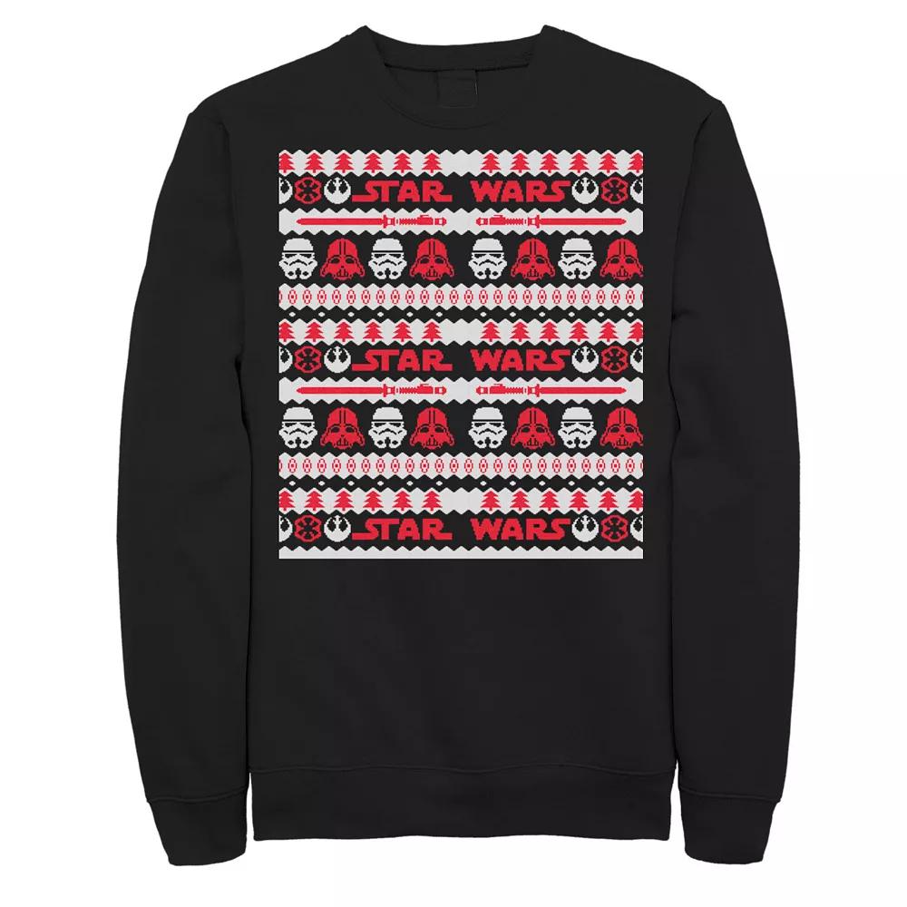 Men's Star Wars Vader Trooper Empire Christmas Sweatshirt,  Product Image