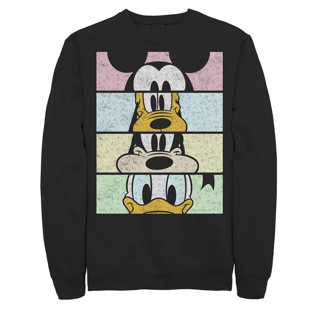Disney's Mickey & Friends Men's Group Comic Panels Sweatshirt,  Product Image