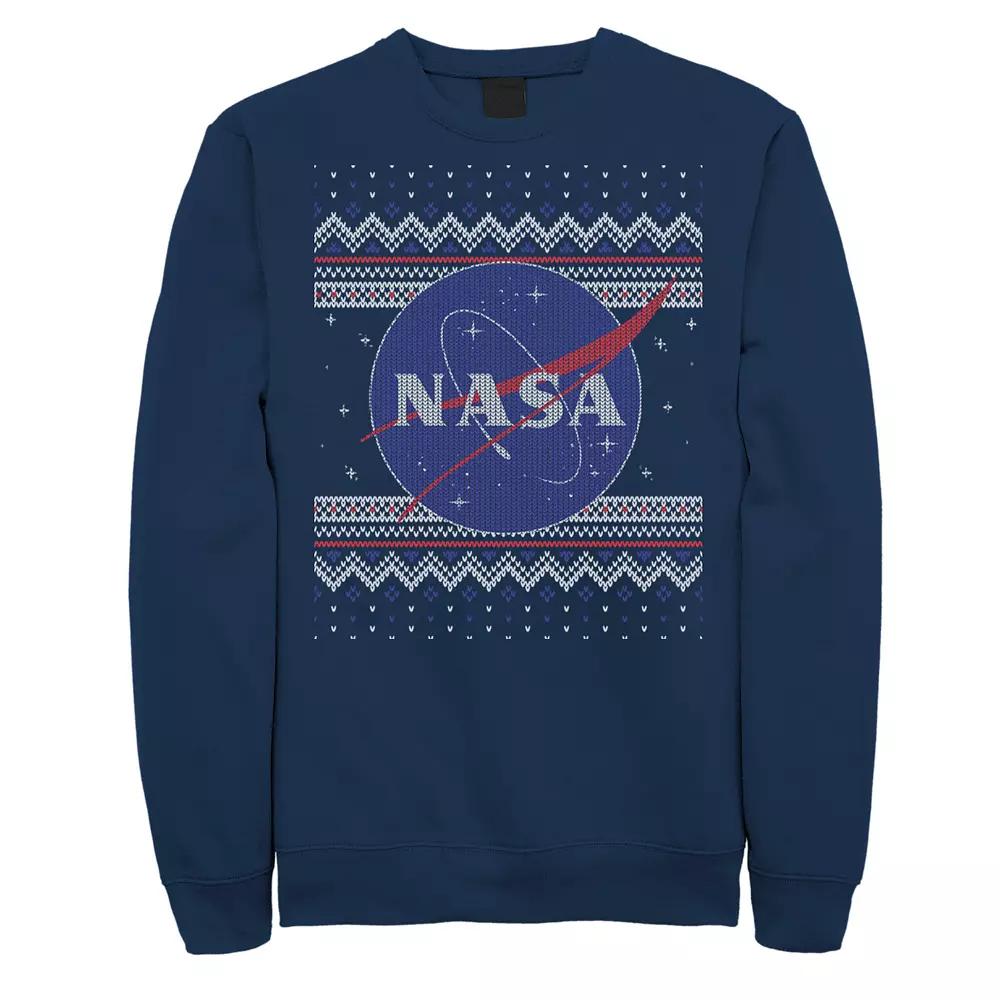 Men's NASA Logo Christmas Sweatshirt,  Product Image