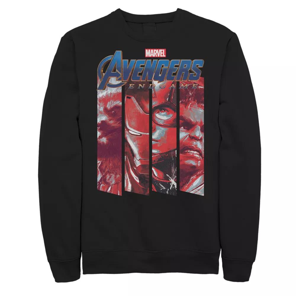 Men's Marvel Avengers Endgame Action Panel Sweatshirt,  Product Image