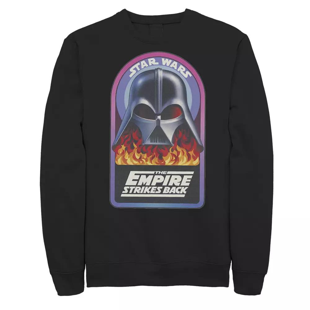Men's Star Wars: The Empire Strikes Back 40th Darth Vader Flames Sweatshirt,  Product Image