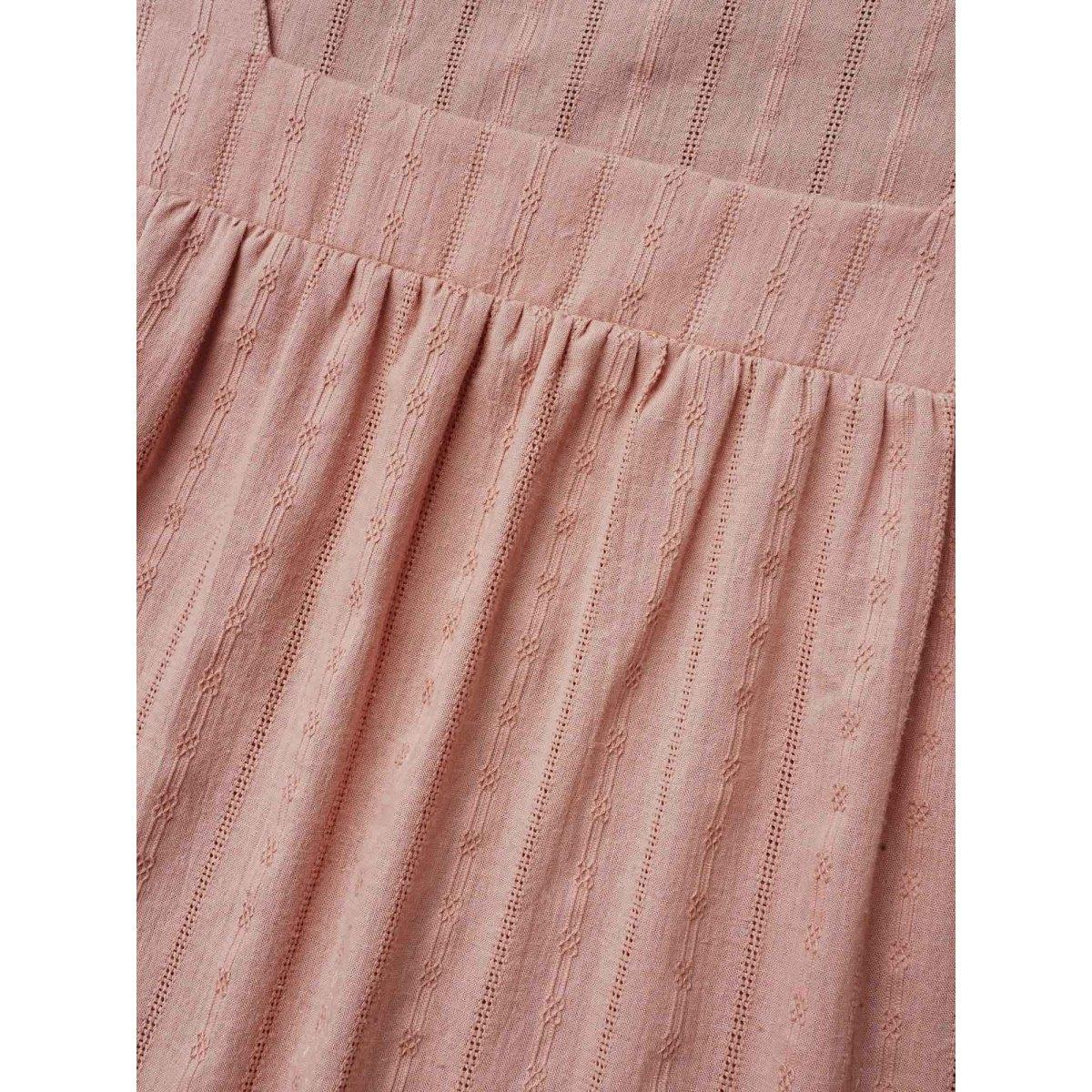 Plus Size Dirtypink Cotton Square Neck Ruffled Sleeve Shirt Women Timeless Short sleeve Square Neck Elegant Blouses BloomChic 14-16/1X Product Image