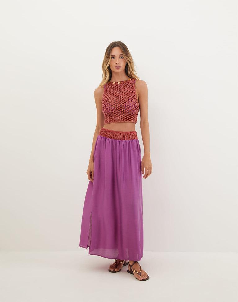 Mika Skirt - Berry Burst Product Image