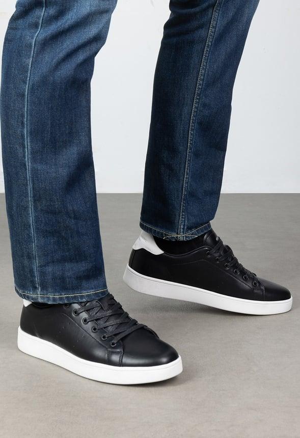Men's Faux Leather Stylish Sneaker Product Image